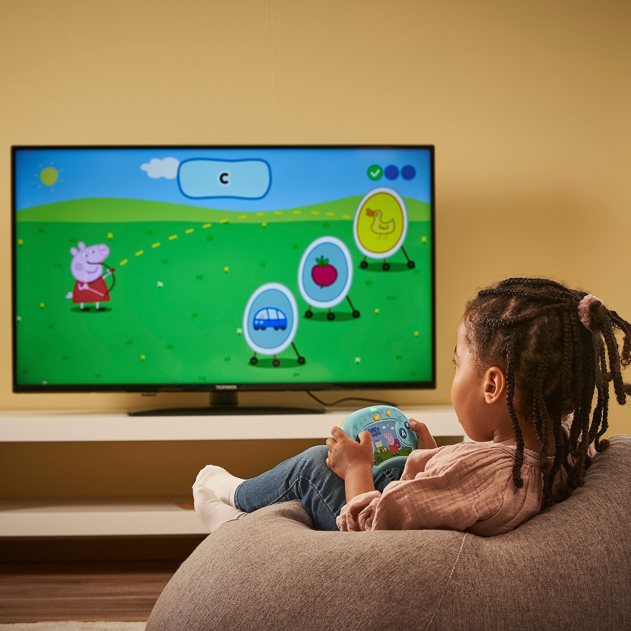 Vtech® Kindercomputer »Peppa Pig, ABC Smile TV-Lernkonsole«