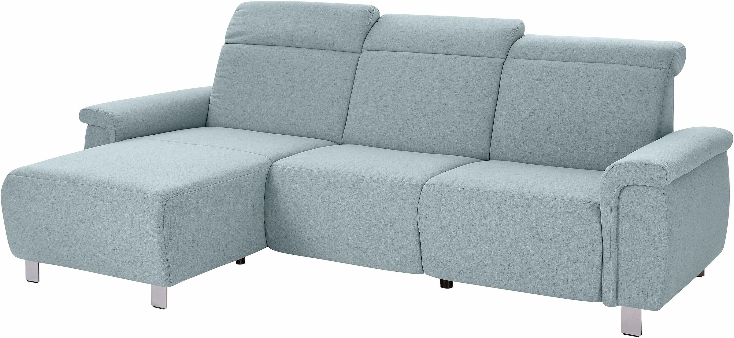 sit&more Ecksofa »Township L-Form«, wahlweise mit elektrischer Wallfree-Funktion