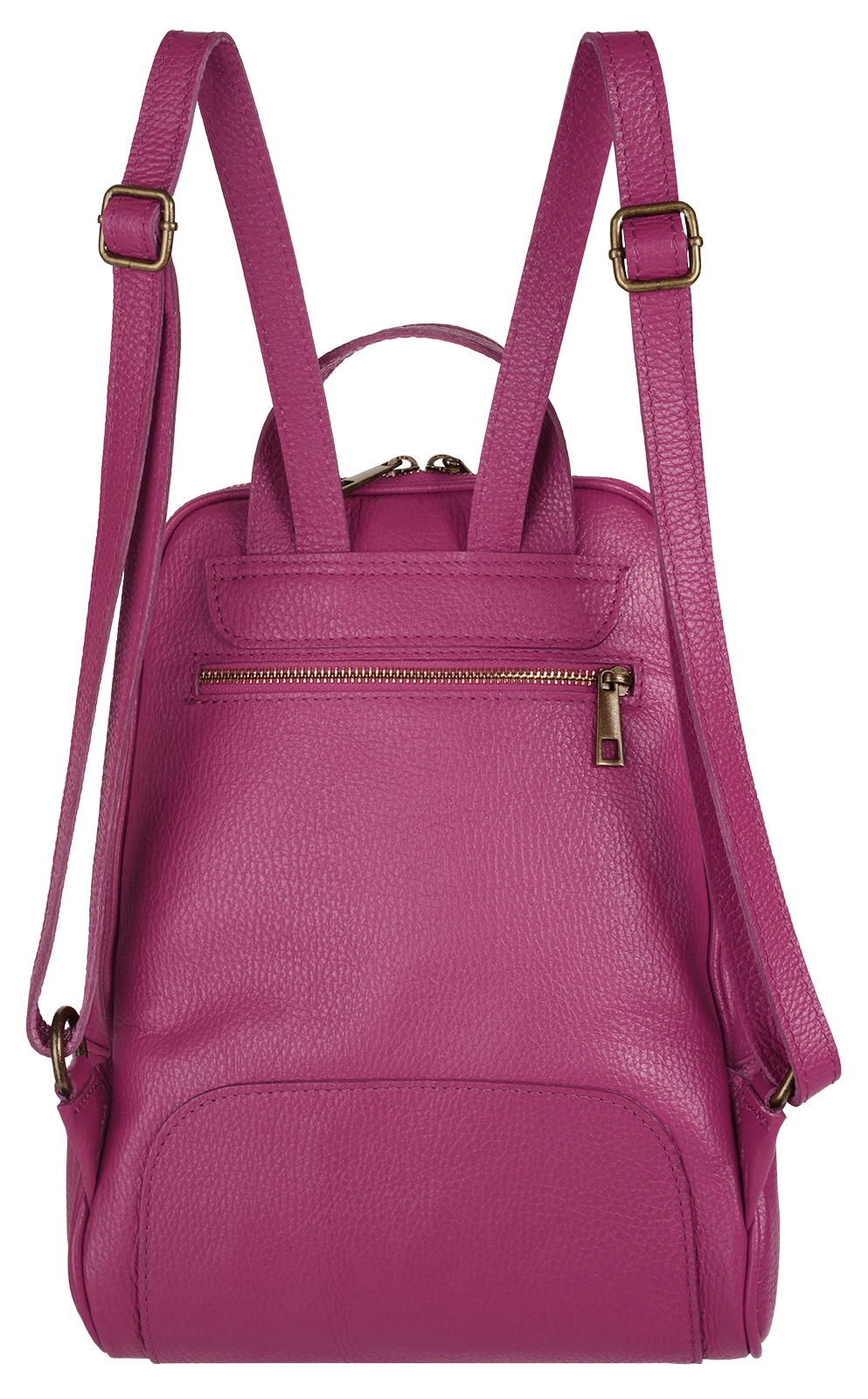 Samantha Look Cityrucksack, echt Leder, Made in Italy
