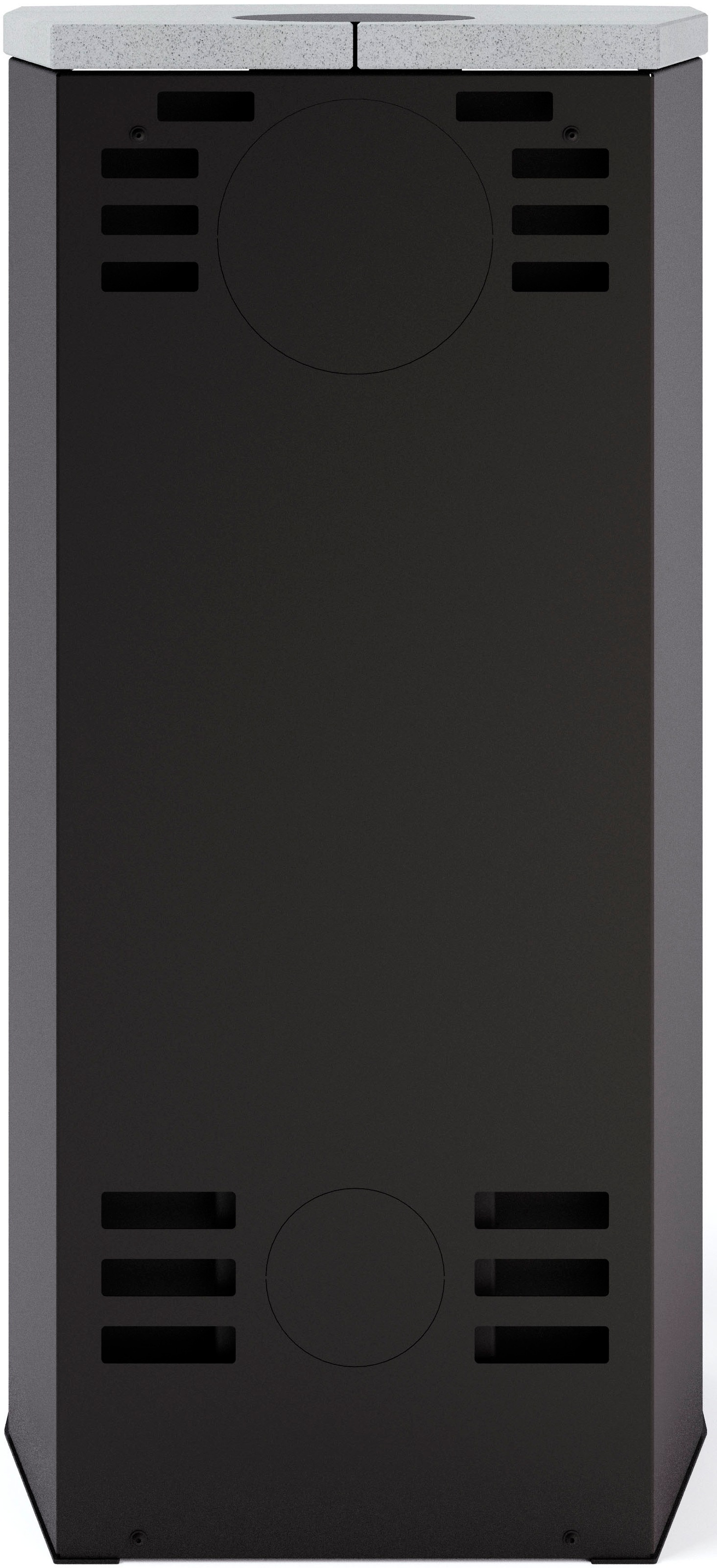 JUSTUS Kaminofen »Lara Speckstein« Aufstellort in deinem Zuhause, externe Verbrennungsluft