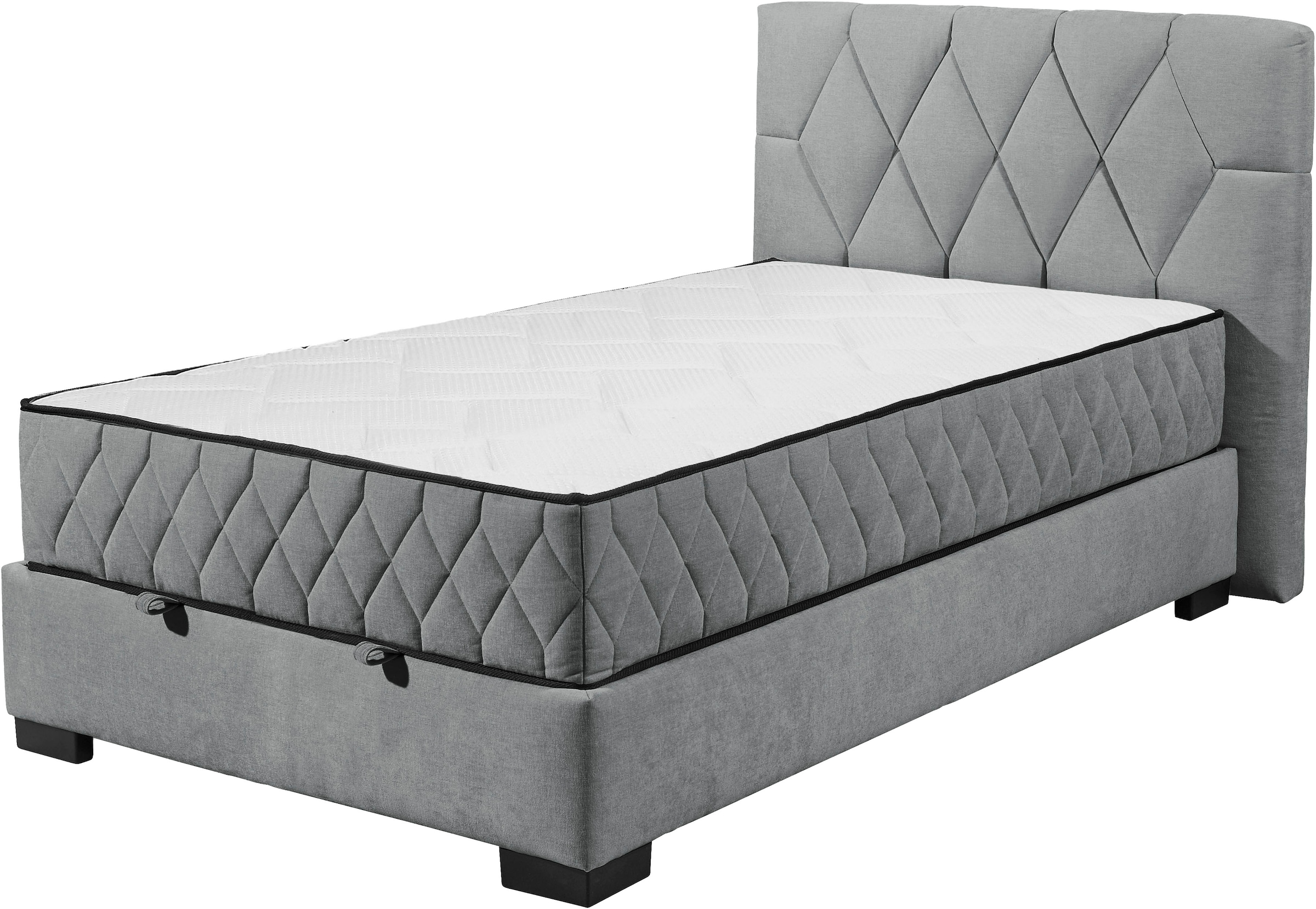 ED EXCITING DESIGN Boxbett »Nagol« mit Bettkasten, mit Wendematratze, erhältlich in verschiedenen Breiten