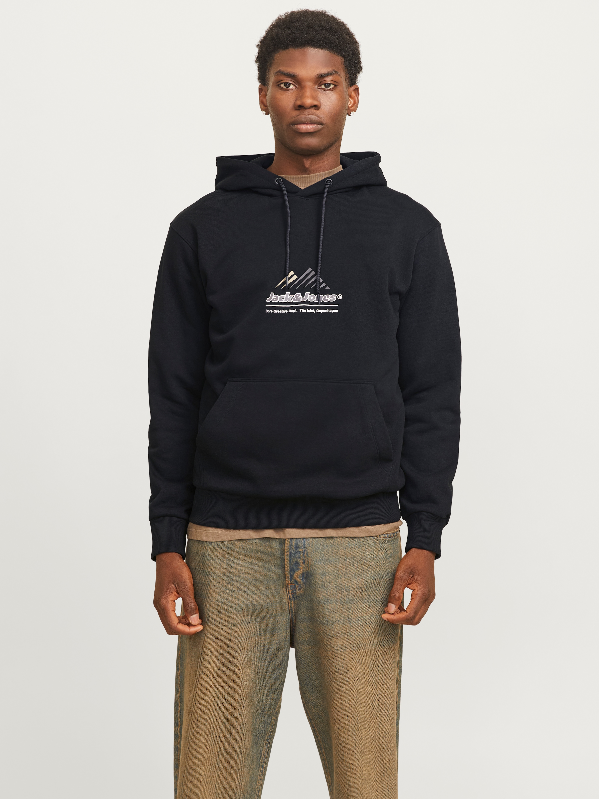 Jack & Jones Jack & Jones Sportinis megztinis su go...