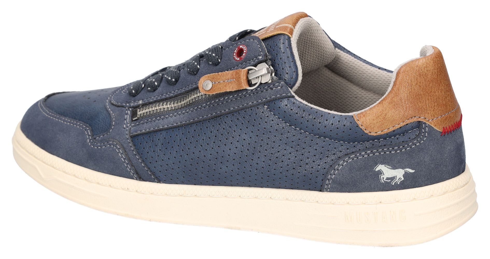 Mustang Shoes Sneaker, Schnürschuh, Freizeitschuh mit Perforation