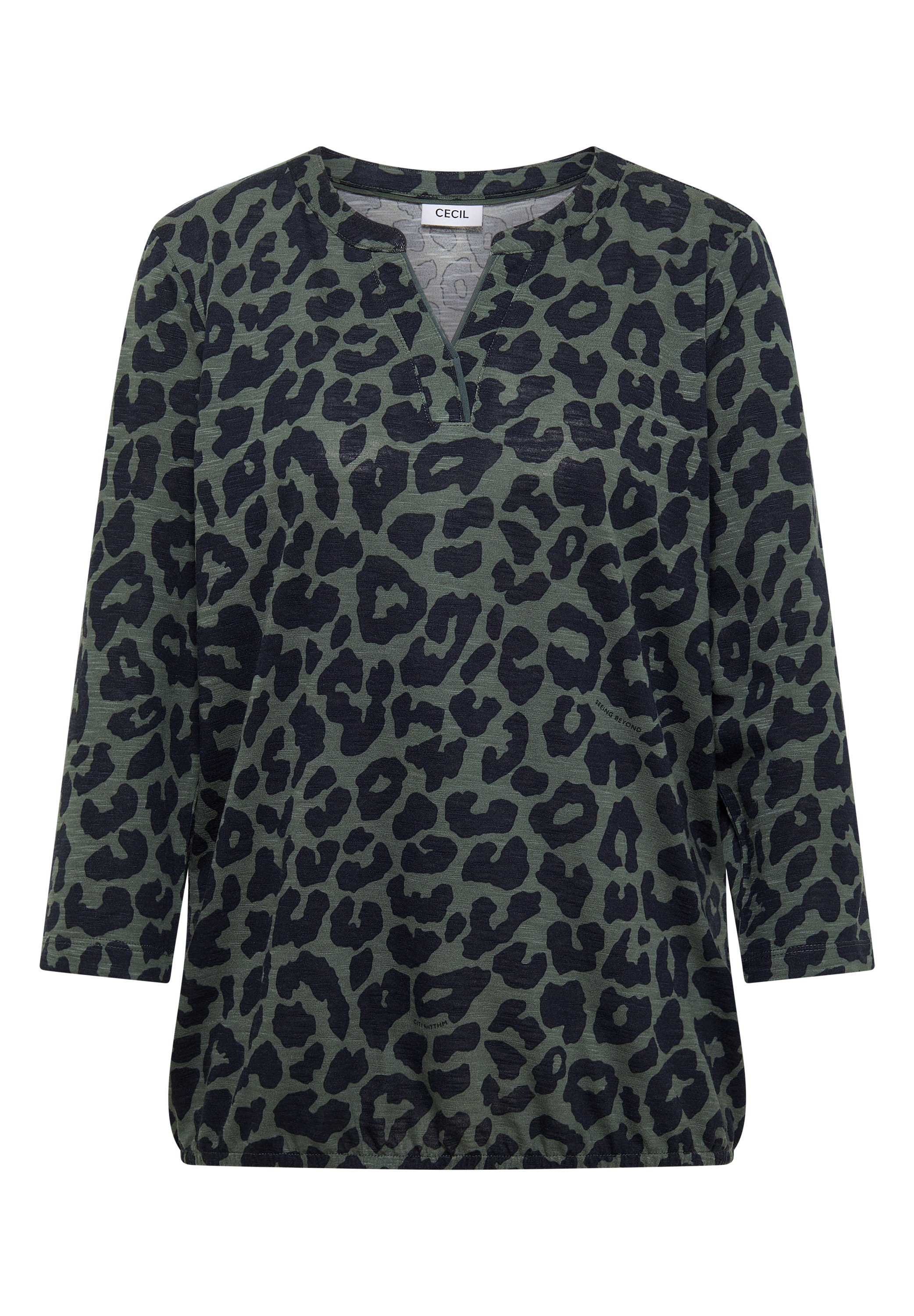 Cecil Print-Shirt im soften Baumwoll-Mix