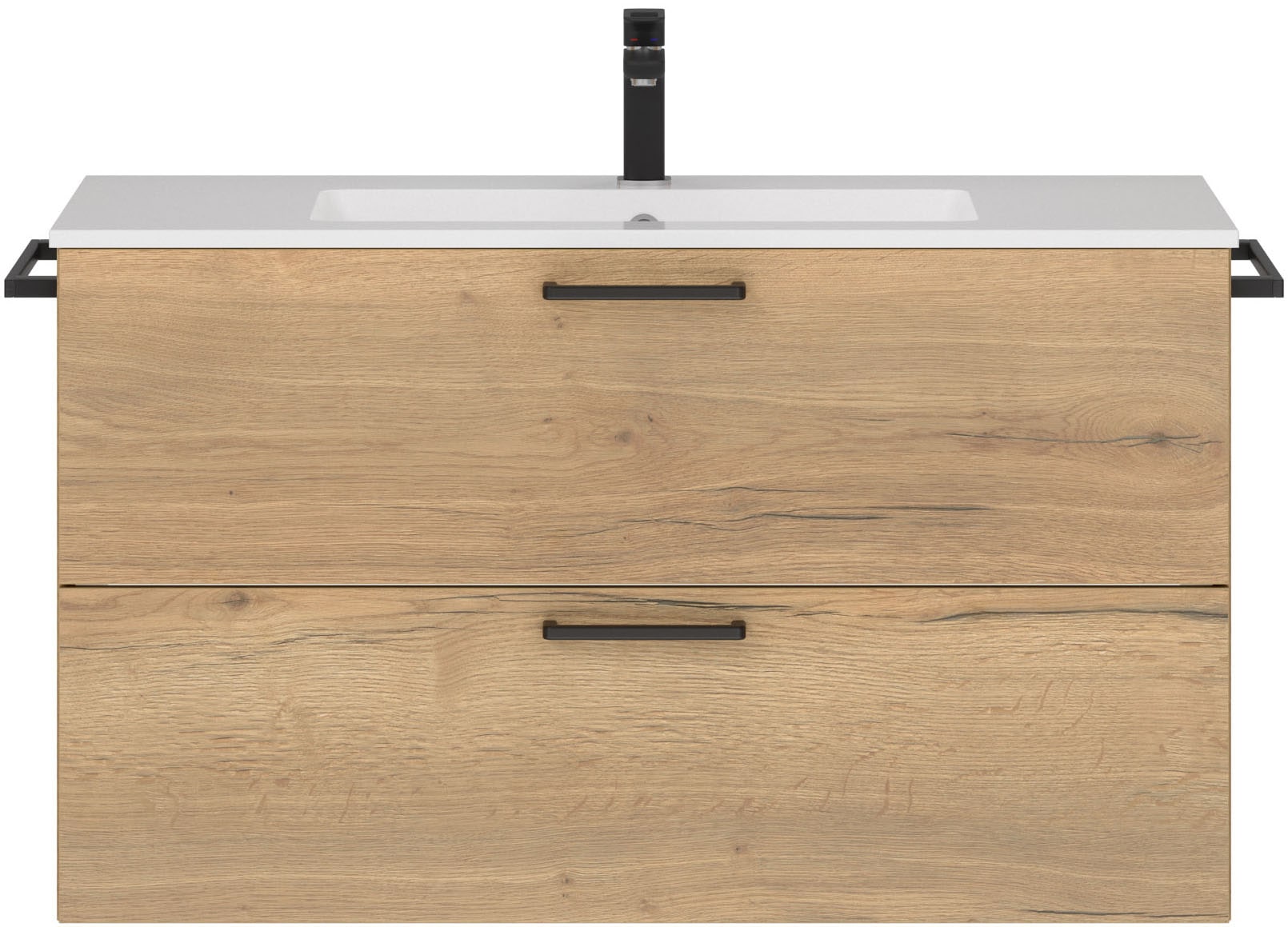 nobilia Waschtisch-Set "Tolvina" vormontiert, mit Soft-Close, 1 Stk. tlg. günstig online kaufen