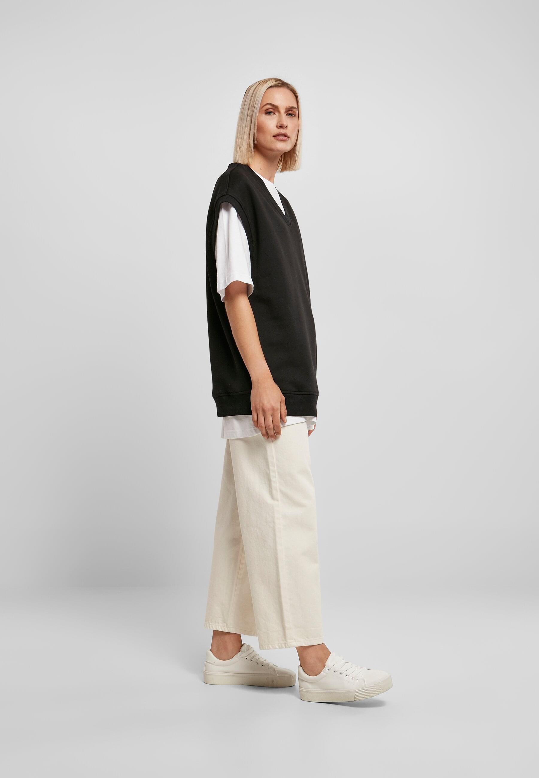 URBAN CLASSICS Sweater »Urban Classics Damen Ladies Oversized Sweat Slipover«, (1 tlg.)