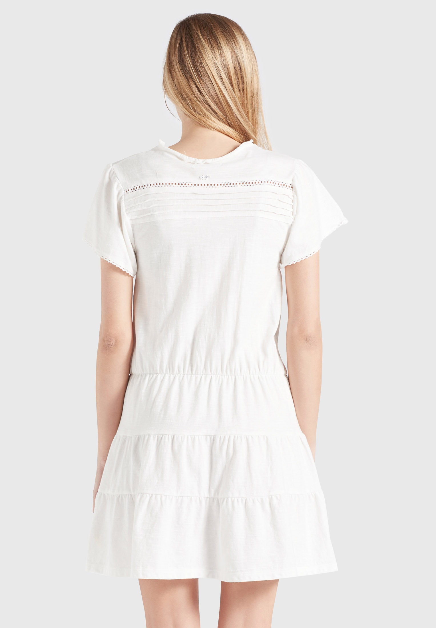 khujo Blusenkleid »KAPUA«, aus Baumwolle im Boho-Look