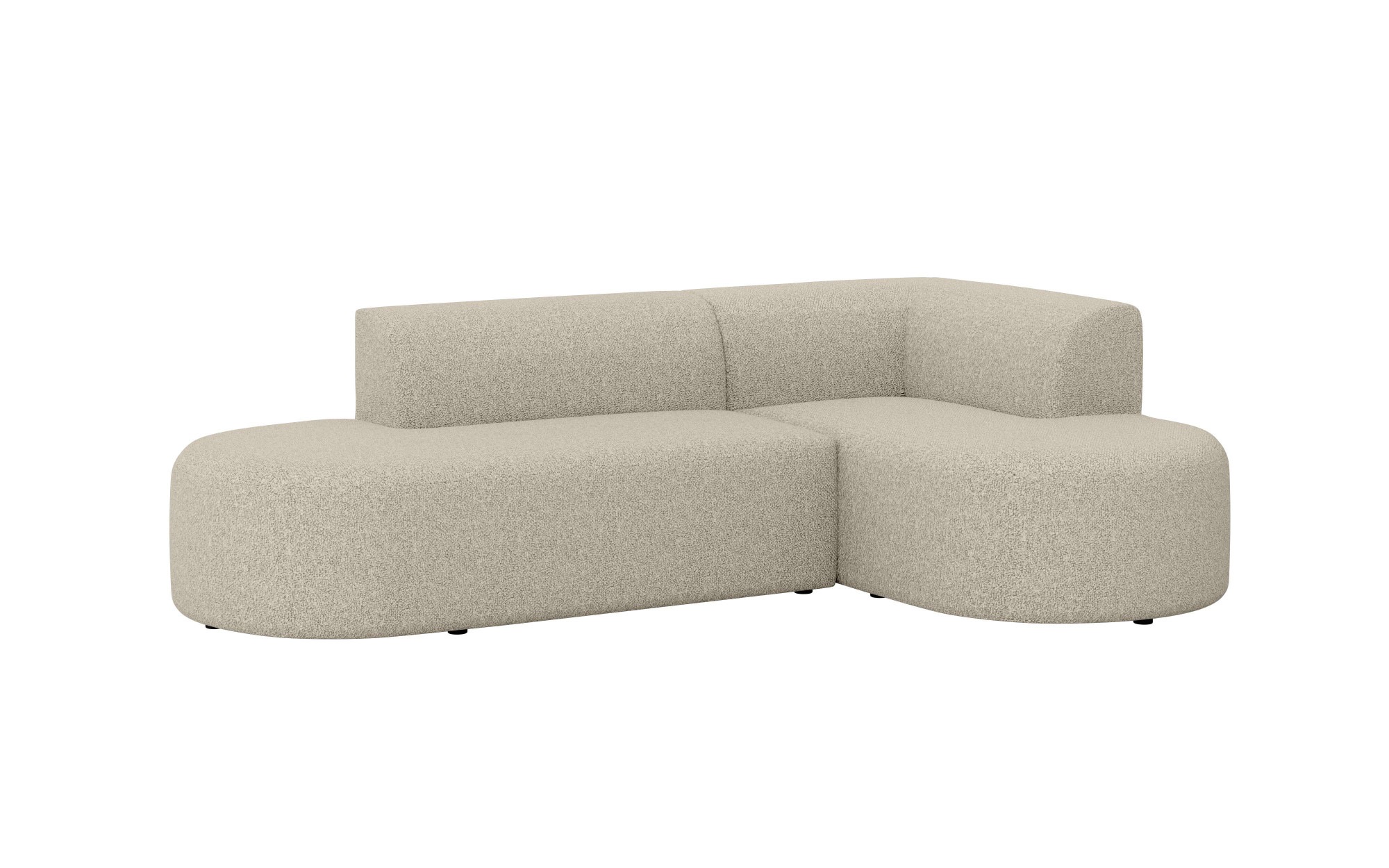 Thumbnail - OTTO home Ecksofa "Ecksofa Tvinne mit Ottomane links oder rechts bestellbar" L-Form, mit Wellenunterfederung, BxTxH 260x...
