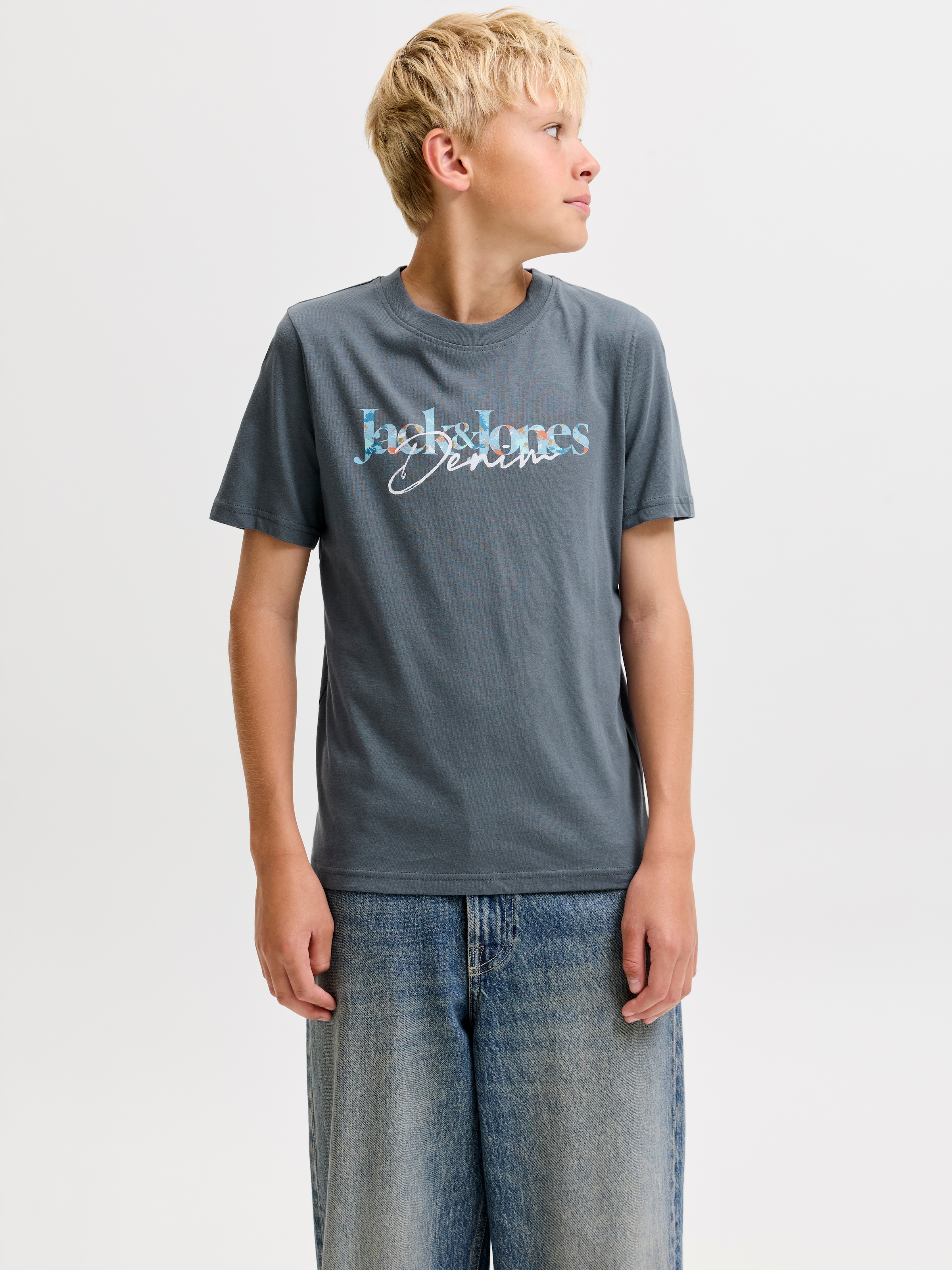 Jack & Jones Junior Rundhalsshirt »JJTOM TEE SS CREW NECK SN JNR« Baumwolle, regular fit