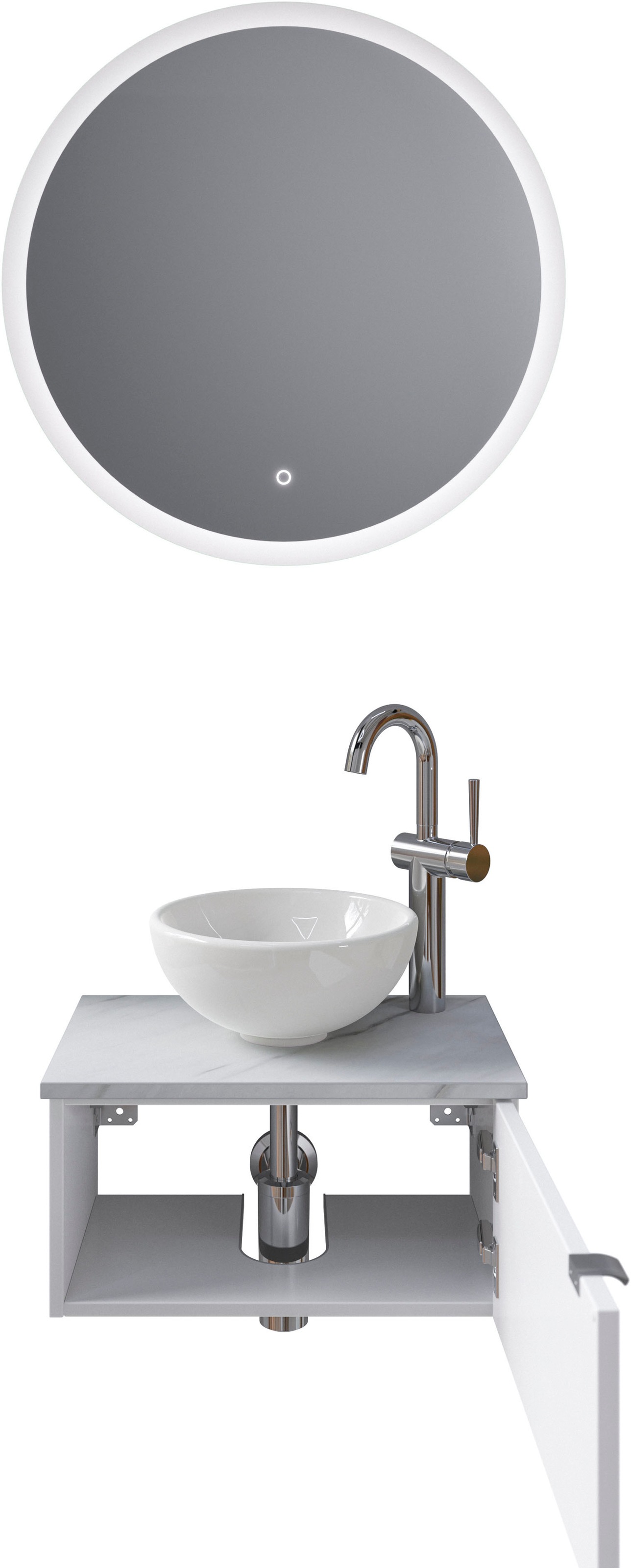 Saphir Badmöbel-Set »Serie 6915« 4 Stk. tlg.