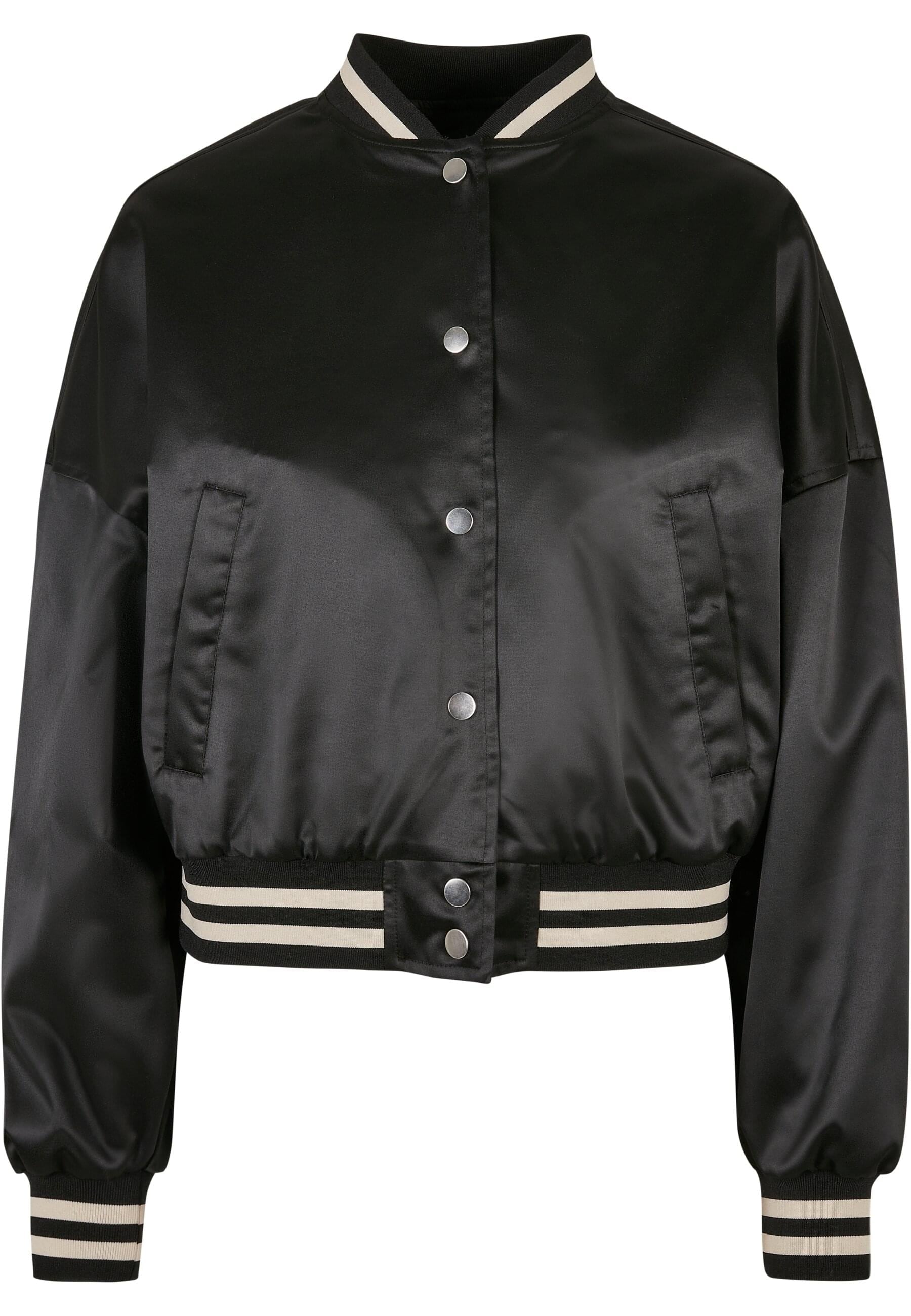 URBAN CLASSICS Collegejacke "Urban Classics Damen Ladies Short Oversized Sa günstig online kaufen