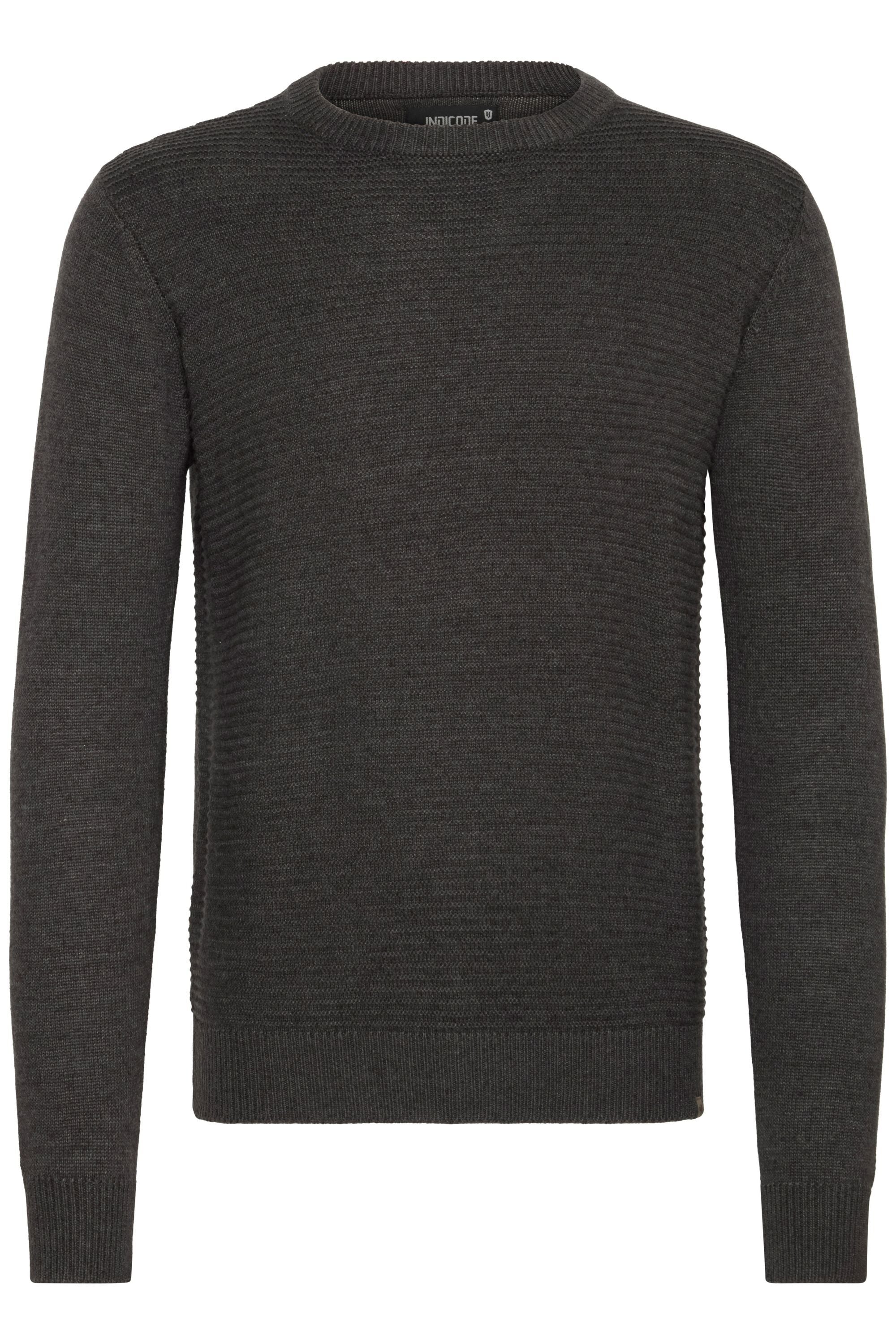 Indicode Strickfleece-Pullover "Strickpullover IDRicardo" günstig online kaufen