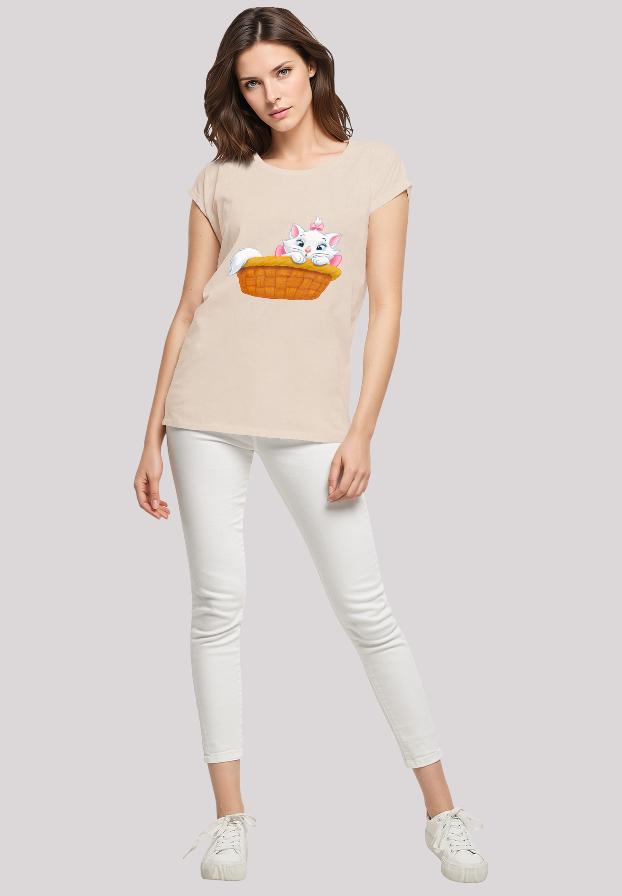 F4NT4STIC T-Shirt »Disney Aristocats Marie in Basket«, Premium Qualität
