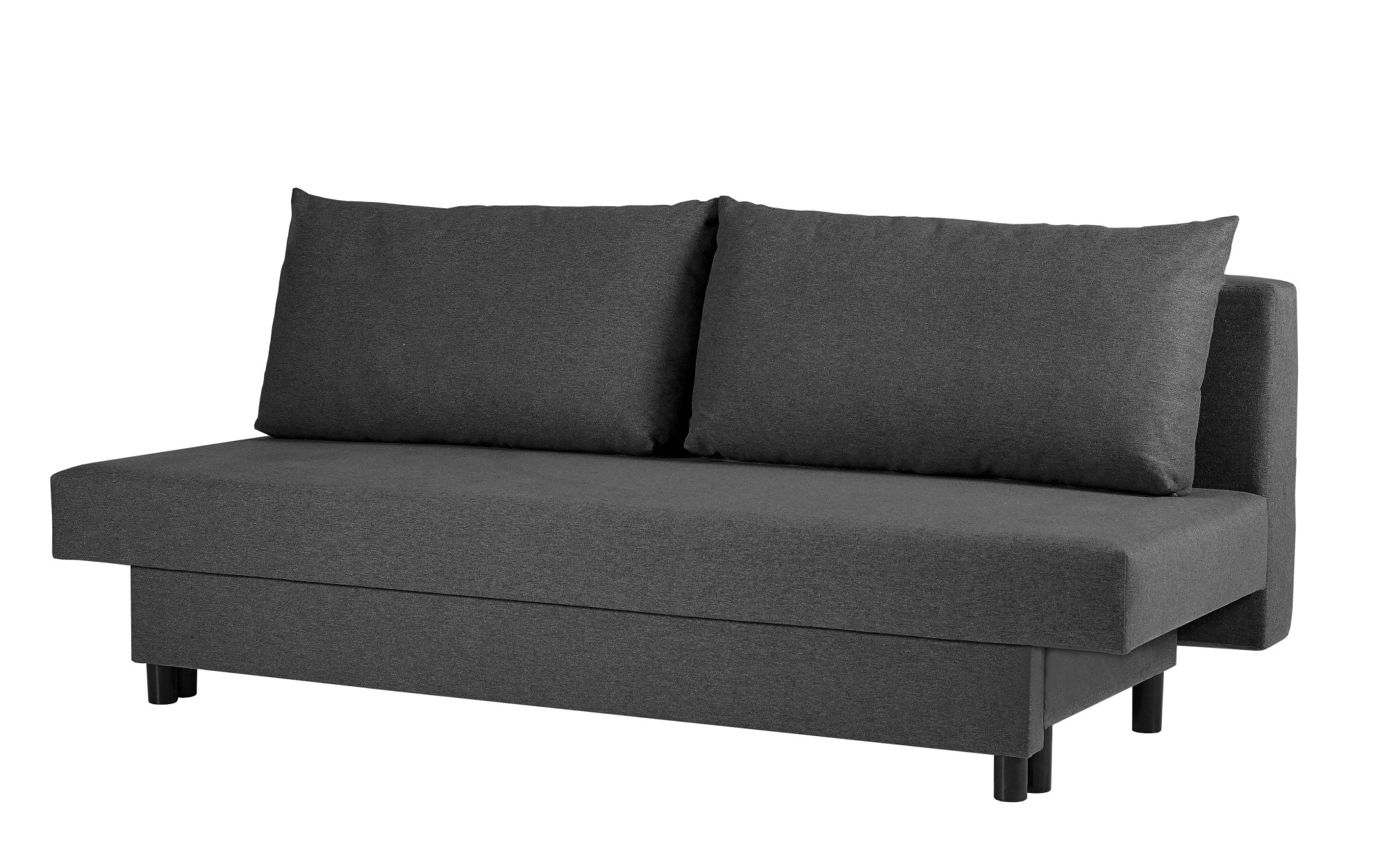 INOSIGN 3-Sitzer »SAWYER Schlafsofa mit Bettkasten und Wellenunterfederung«, pflegeleichte Bezüge: Velvet & Struktur, B/T/H 193/86/83,5 cm