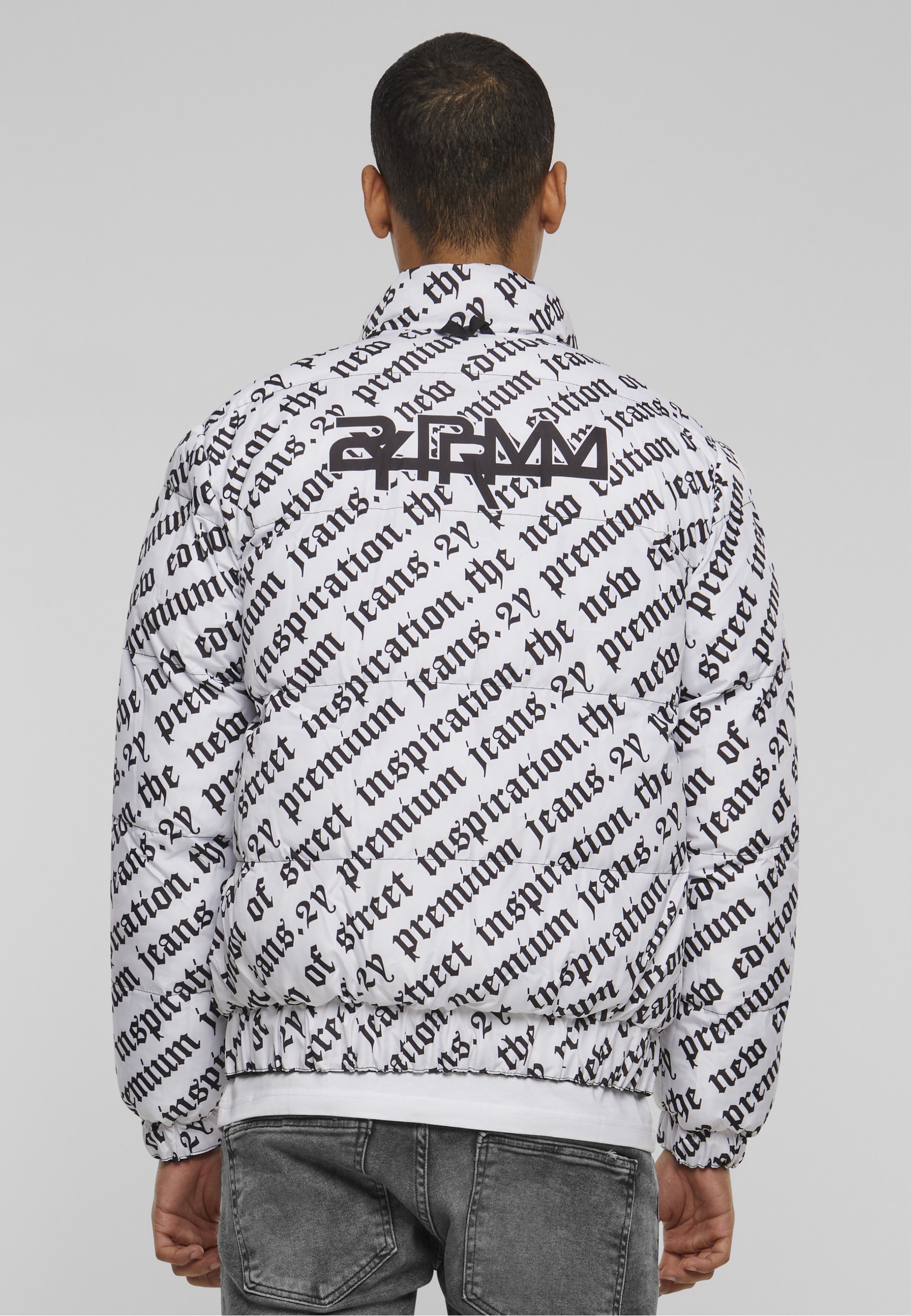 2Y Premium Winterjacke »2Y Premium Herren 2Y Two Sided Puffer Jacket« 1 Stk. tlg. ohne Kapuze