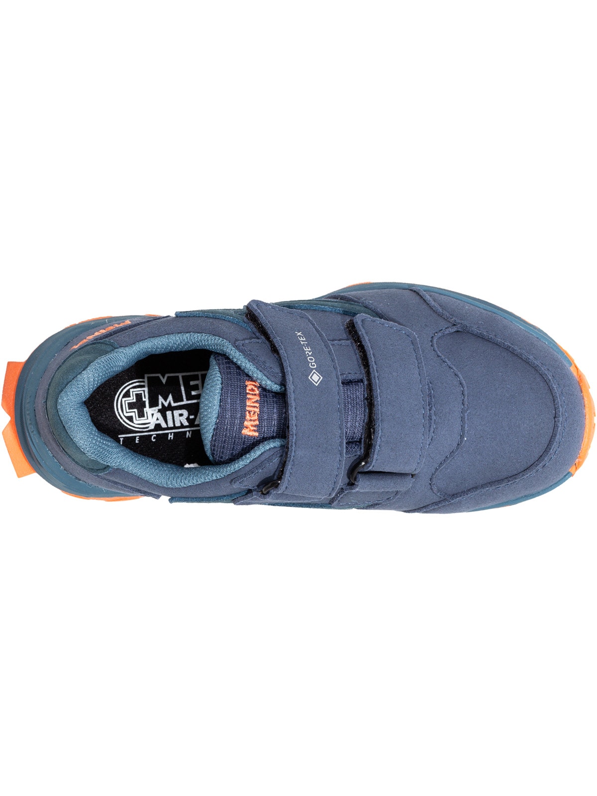 Meindl Wanderschuh »Meindl Otago Junior GTX petrol/orange«  Herausnehmbares Best-Fit-Fußbett für optimalen Sitz bei Kinderfüßen