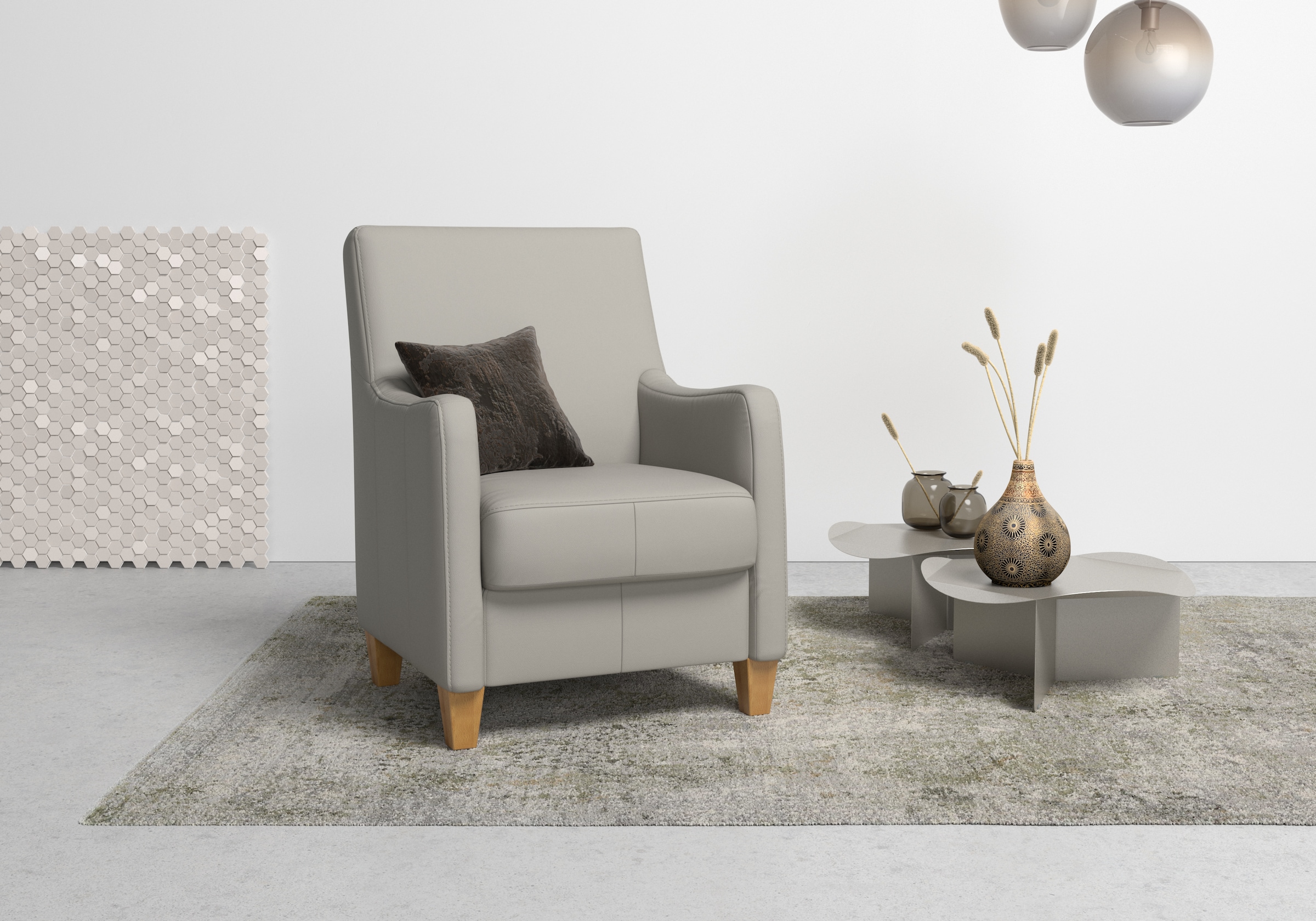 Home affaire Sessel "Palmera, B: 70 cm" mit Federkern günstig online kaufen