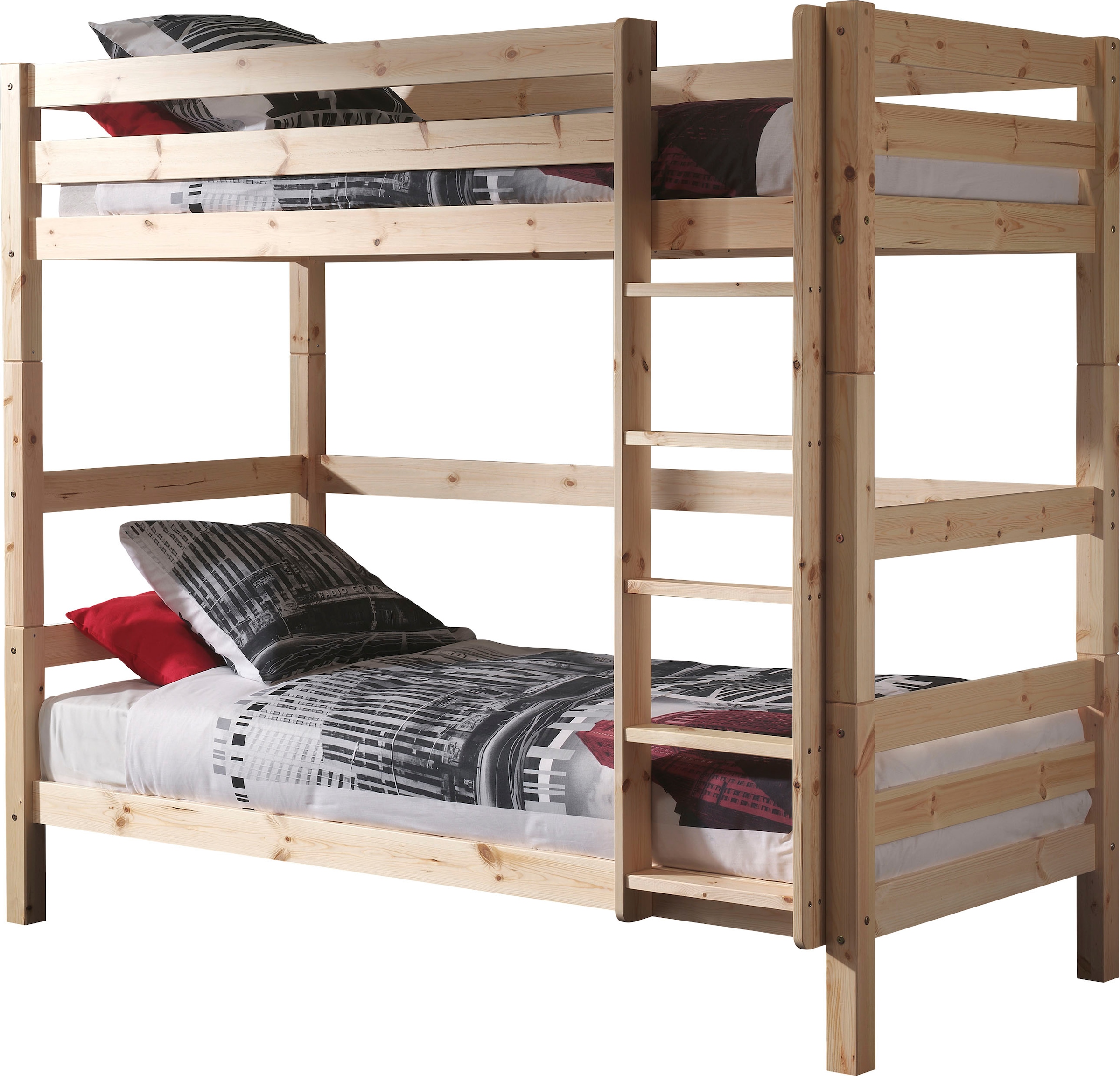 Vipack Etagenbett »Pino«, (Made in Europe), wahlweise mit Bettschublade