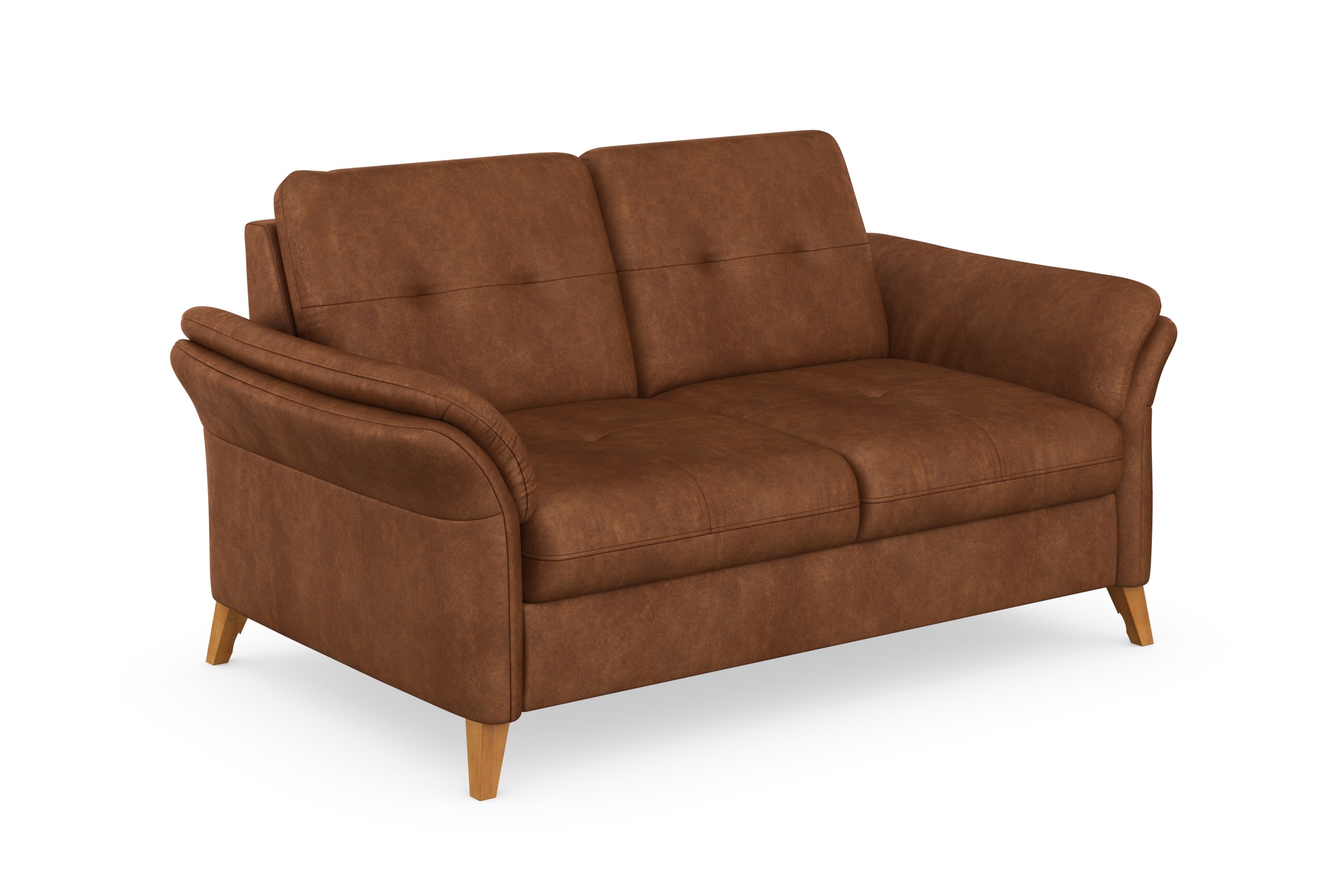 sit&more 2-Sitzer »Göteborg«, inklusive Sitztiefenverstellung und Federkern