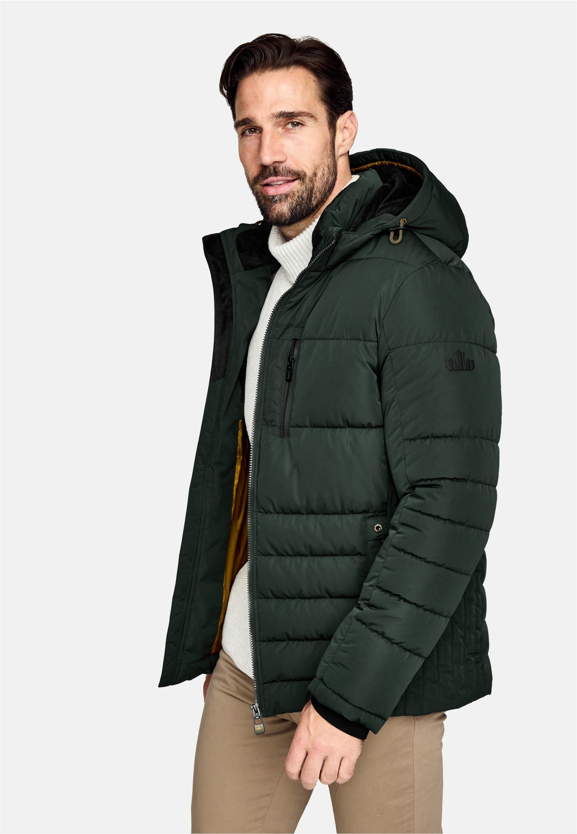 New Canadian Outdoorjacke "dry iQ", mit Fleece-Einsatz am Innenkragen günstig online kaufen