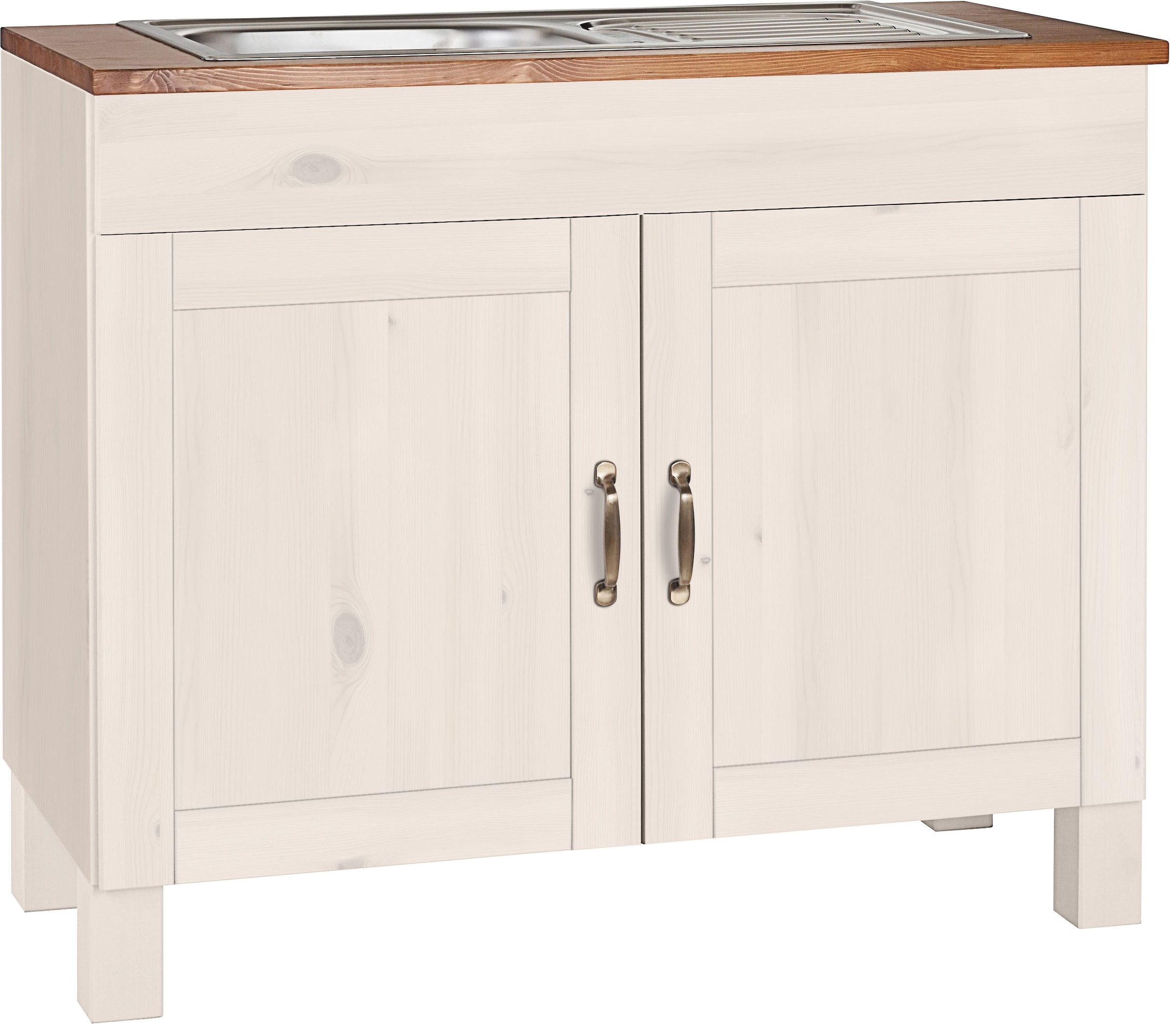 Home affaire Spülenschrank "Alby" Breite 100 cm, 1 Fach
