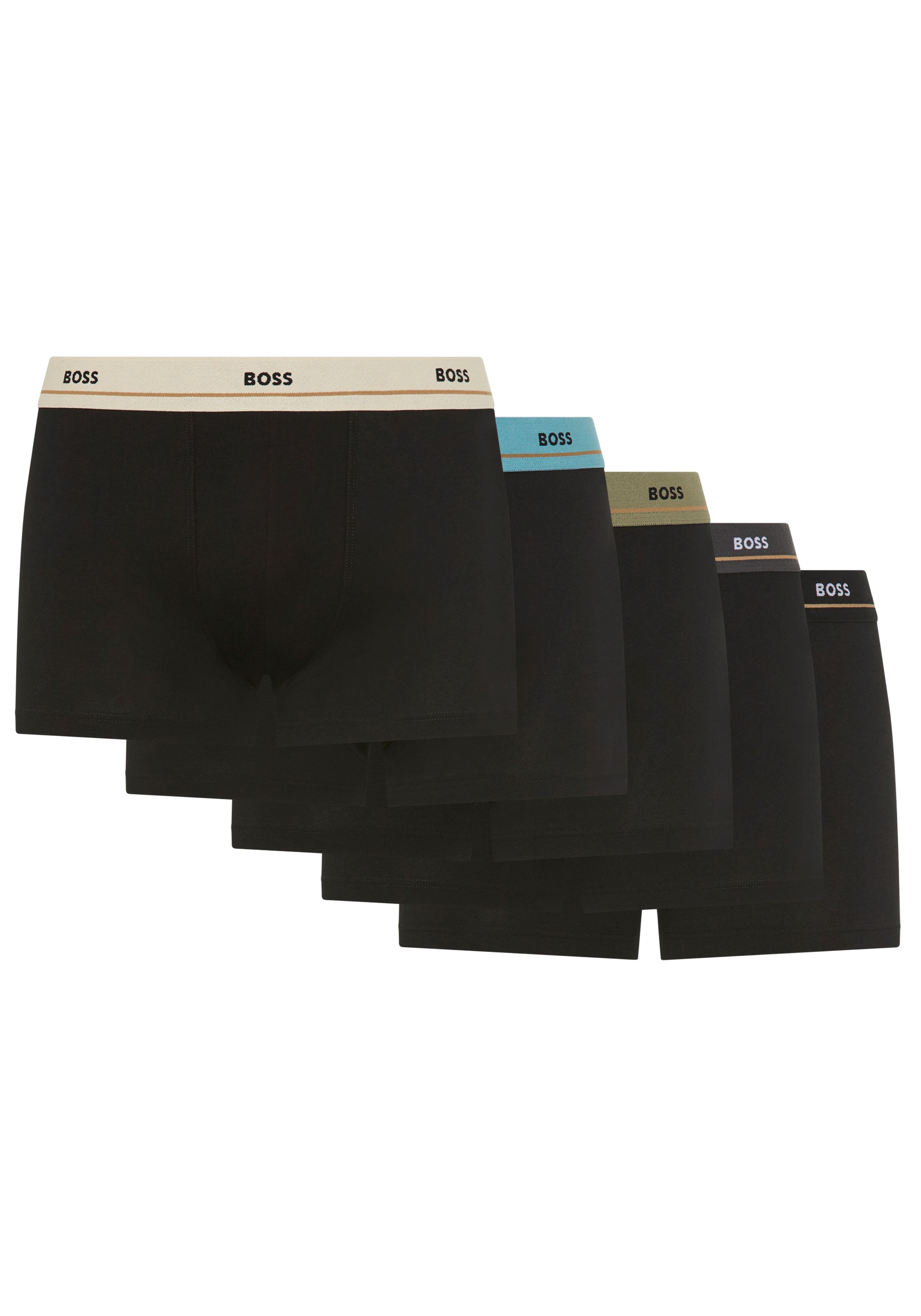 BOSS Trunk »Trunk 5P Essential«, (Packung, 5 St., 5er), mit elastischem Bund