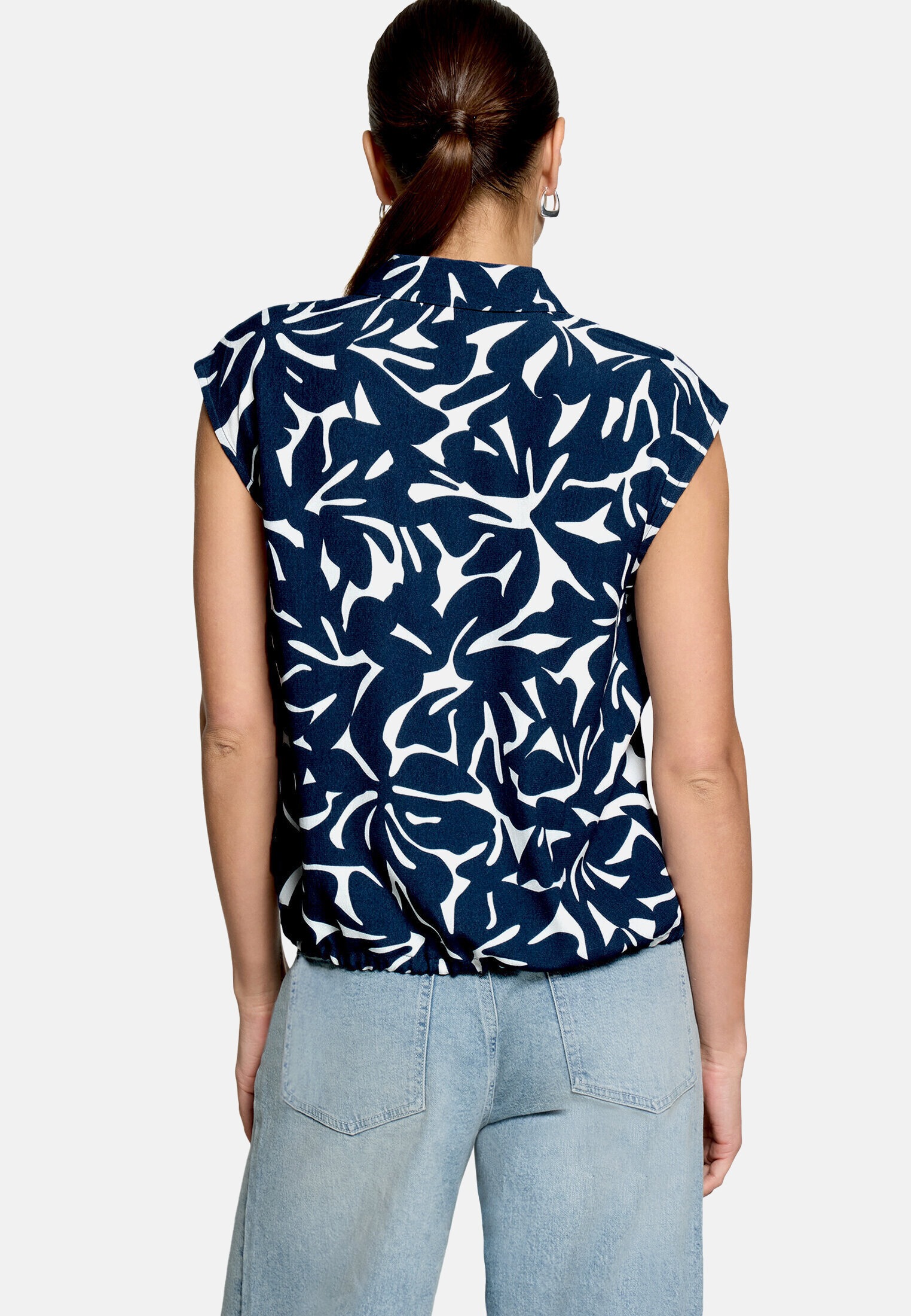 Zero Hemdbluse »Damen mit Tunnelzug«