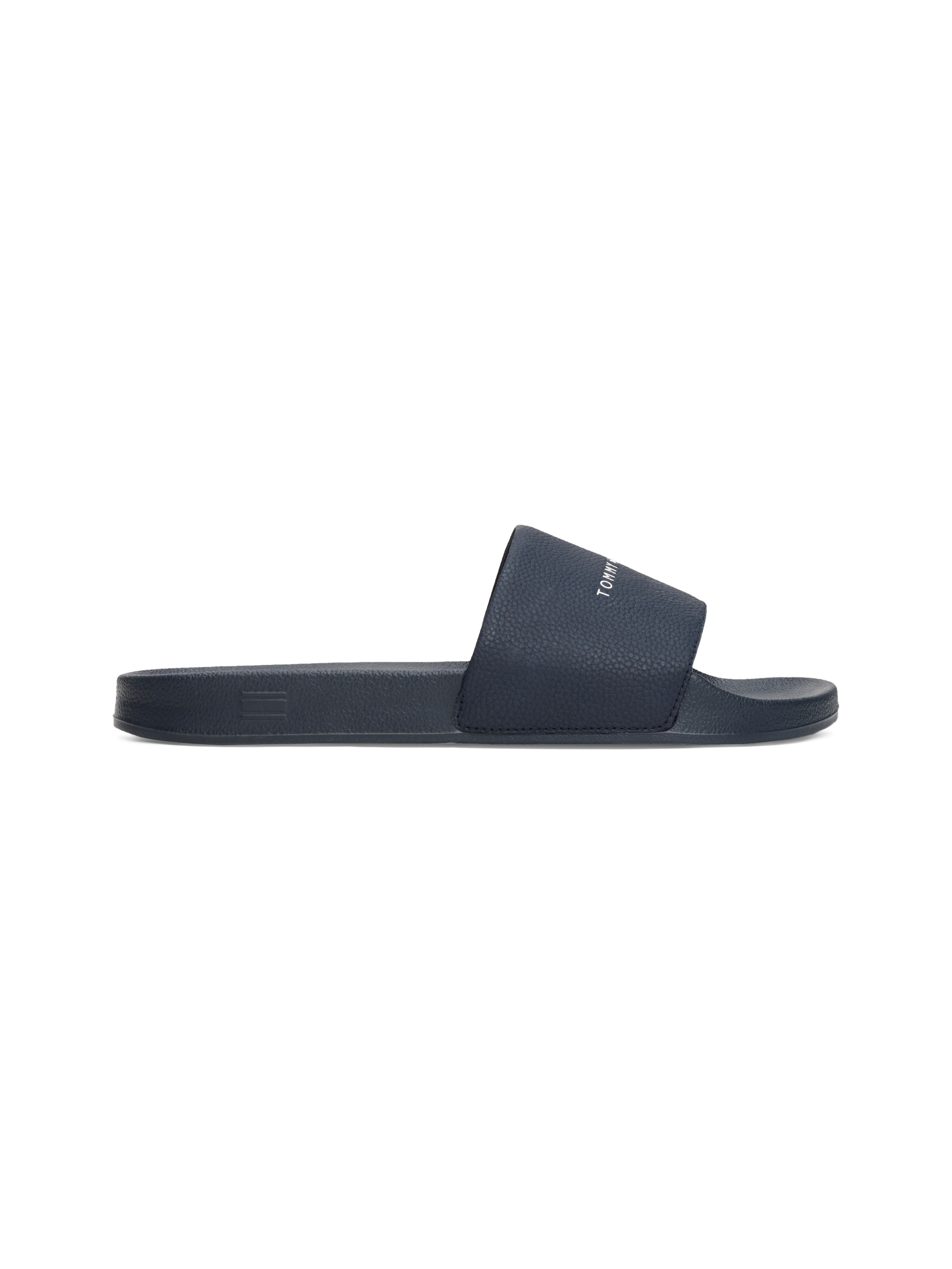 Tommy Hilfiger Pantolette »HILIFGER NYC POOL SLIDE«, Schlupfschuh, Strandschuh, Schlappen mit Logoschriftzug