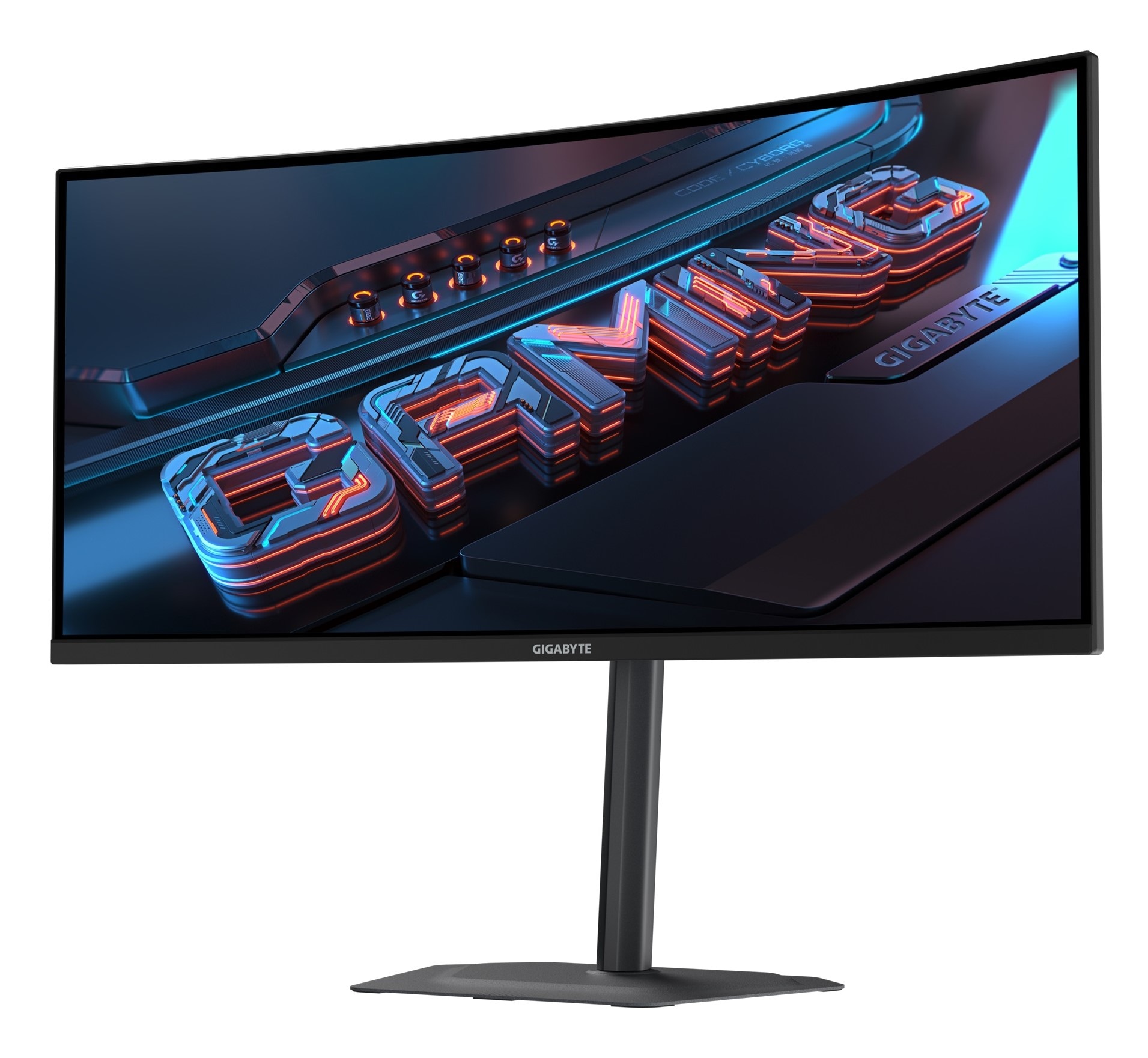 Gigabyte Curved-Gaming-Monitor »G34WQC2«, 86,4 cm/34 Zoll, 3440 x 1440 px, WQHD, 1 ms Reaktionszeit, 200 Hz, neig-,schwenk-, höhenverstellbar