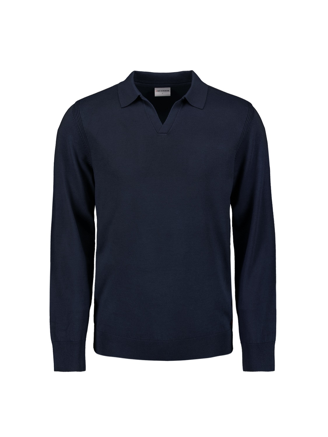 NO EXCESS Rundhalspullover »No Excess Polokragen-Pullover«