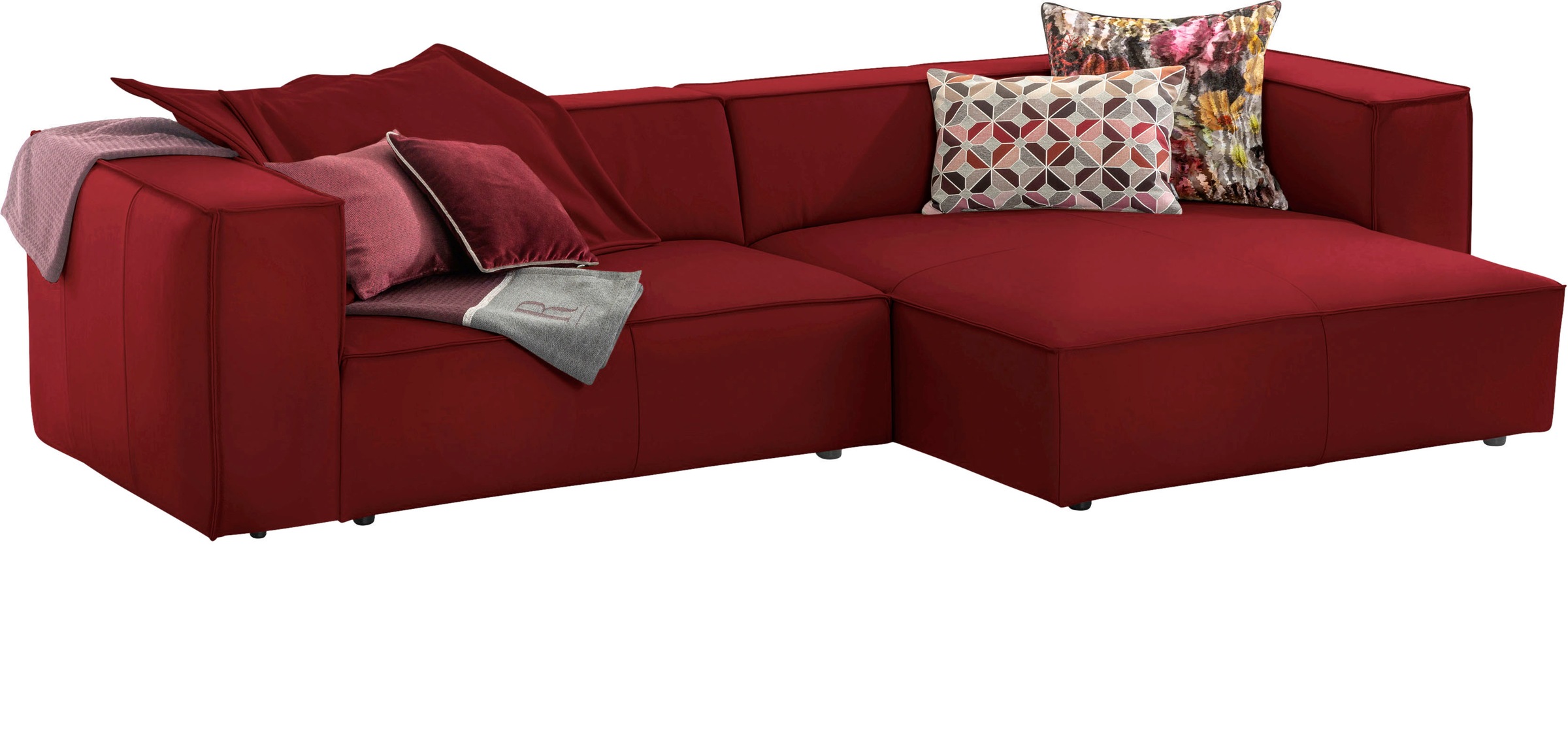 W.SCHILLIG Ecksofa "around-the-block, modern und elegant, bequem, L-Form", günstig online kaufen