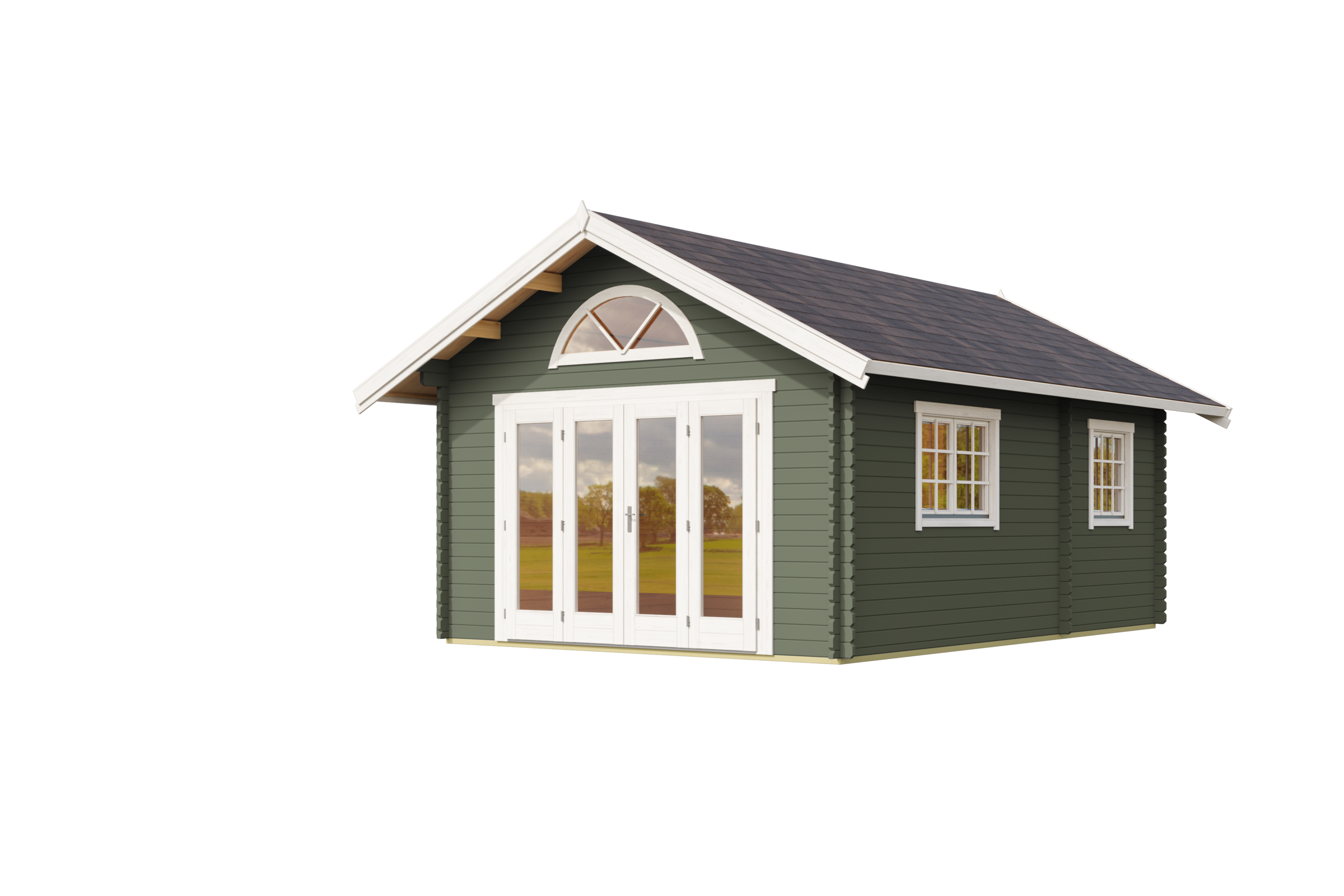 Nordic Holz Gartenhaus "CAROLINE 2.3" günstig online kaufen