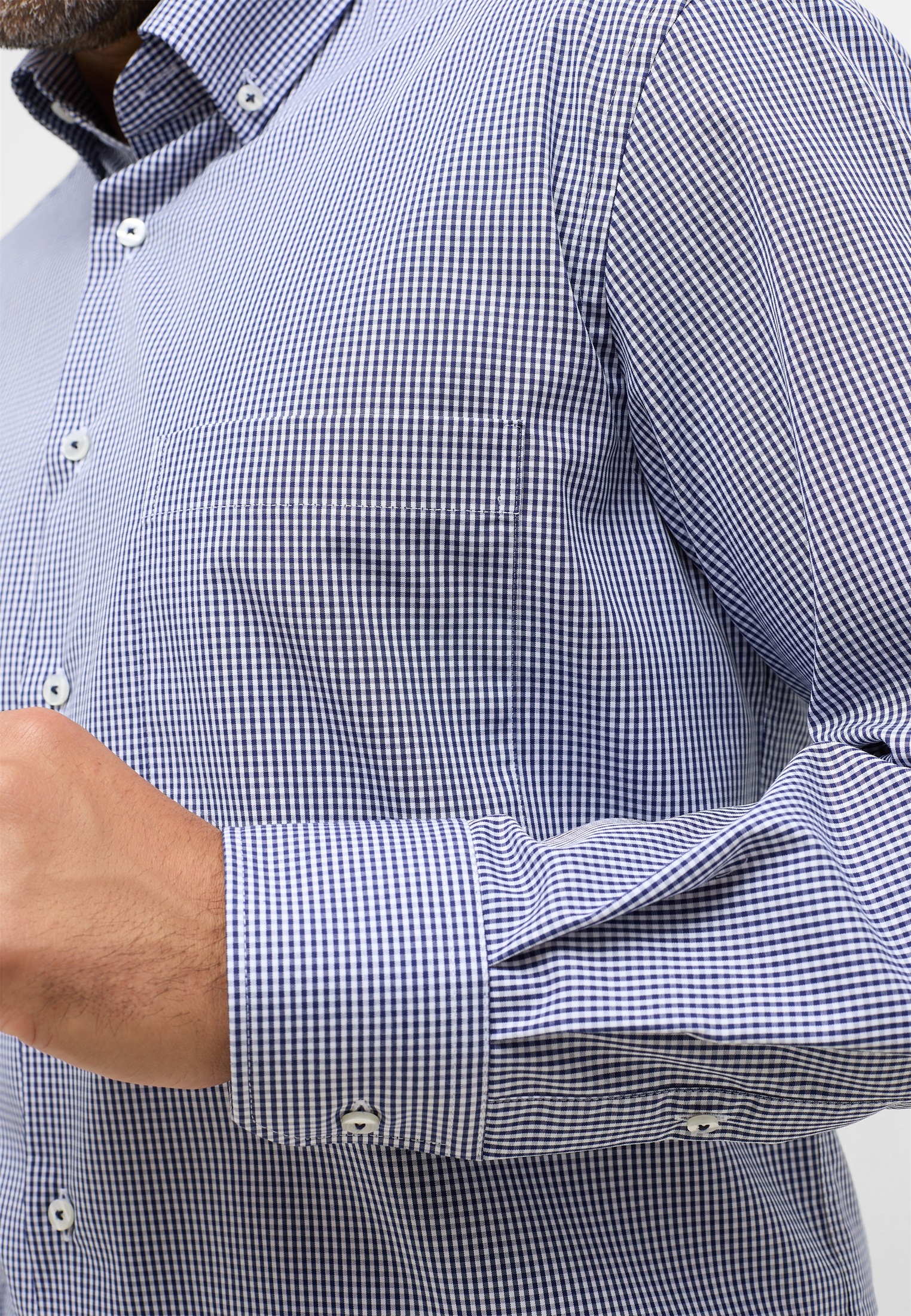 Thumbnail - Eterna Langarmhemd "COMFORT FIT" NON IRON (bügelfrei)