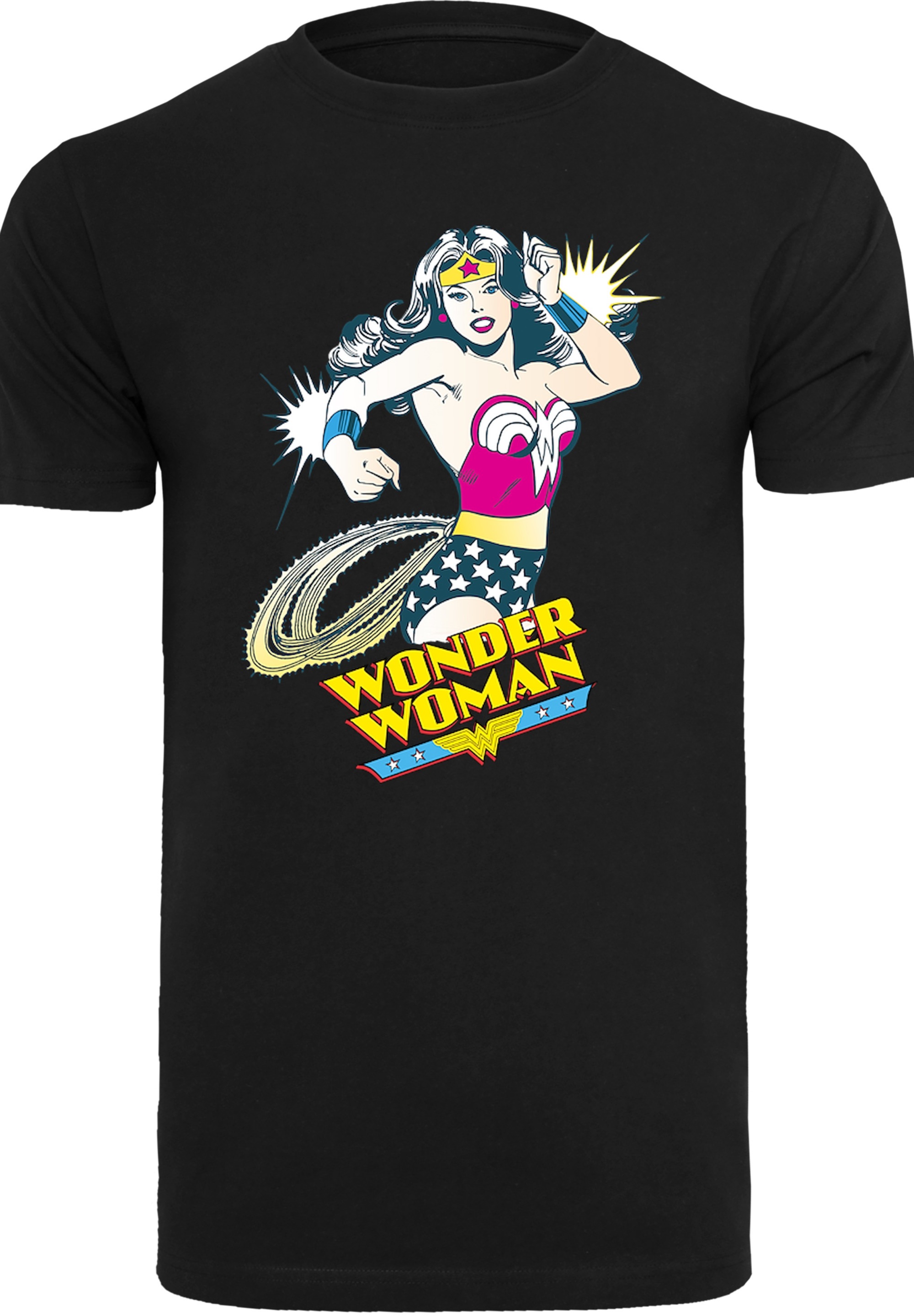 F4NT4STIC T-Shirt »DC Comics Wonder Woman Vintage Lasso«, Print
