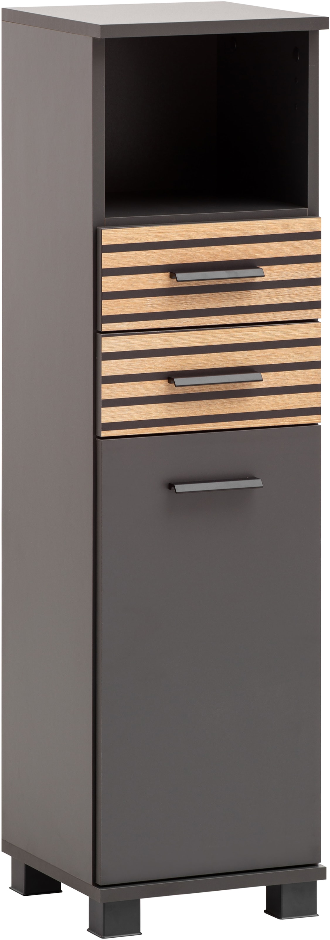 welltime Midischrank "Katta, Breite 30 cm", Wechselbarer Türanschlag, Schub günstig online kaufen