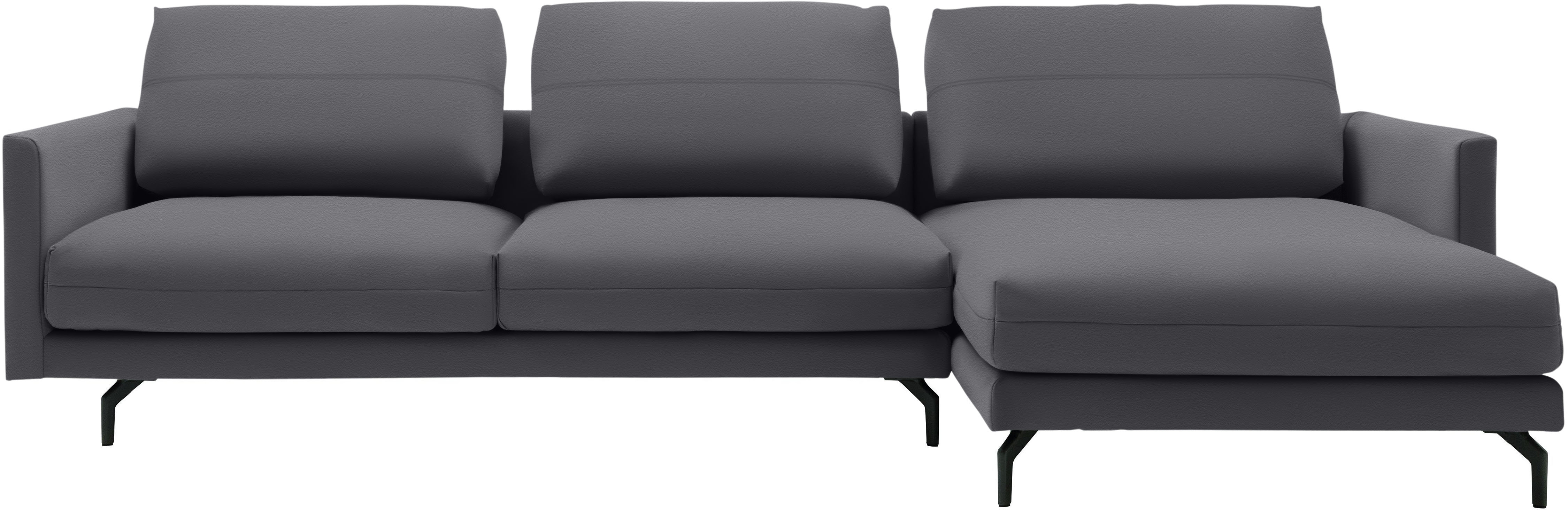 Creation BY ROLF BENZ Ecksofa "CR.414, Designecksofa, Polsterecke, Breite 300cm, L-Form" wahlweise aus feinstem Rindsleder oder hochwertigem Chenille