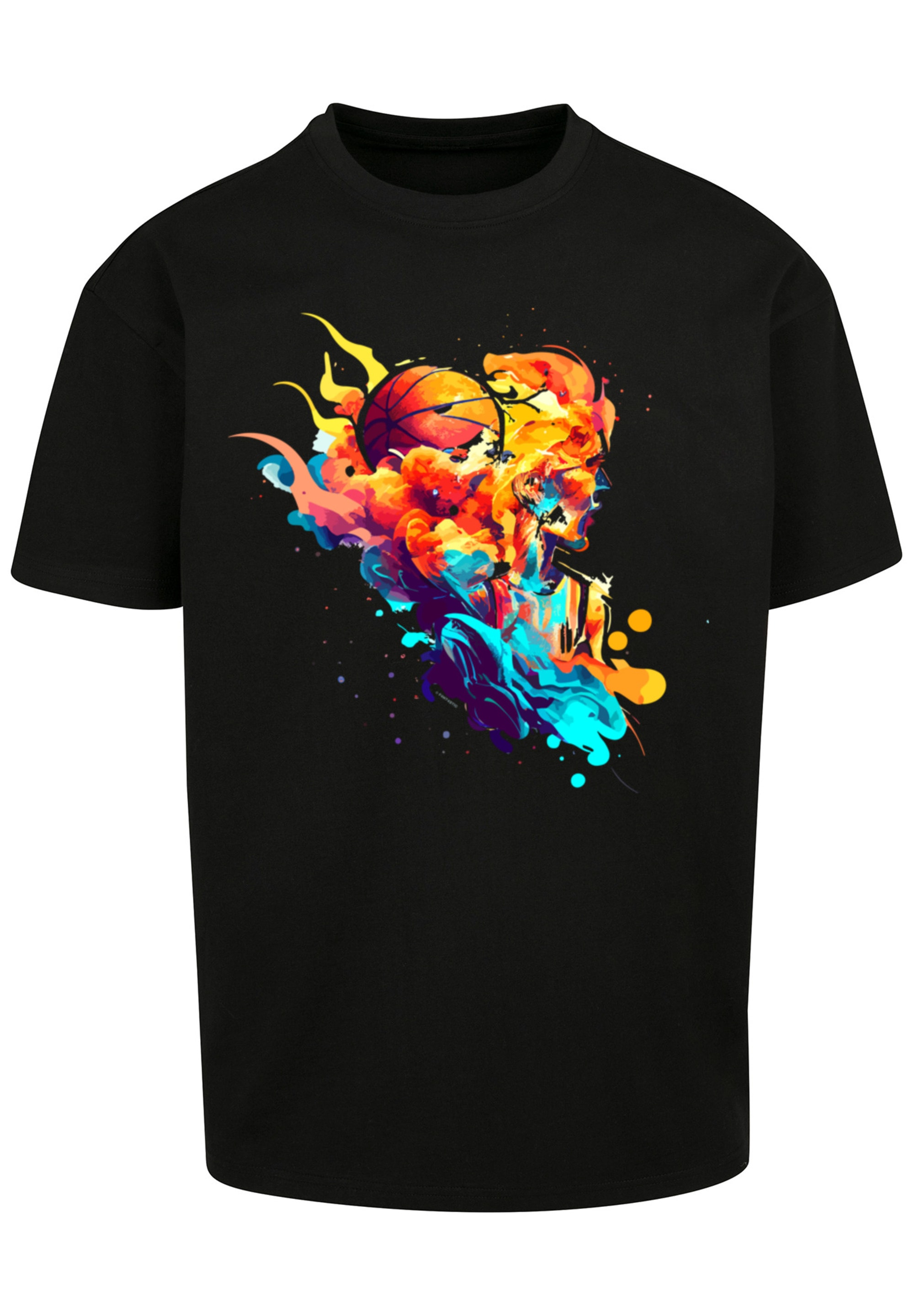 F4NT4STIC T-Shirt "Basketball Sport Player OVERSIZE TEE", Print günstig online kaufen