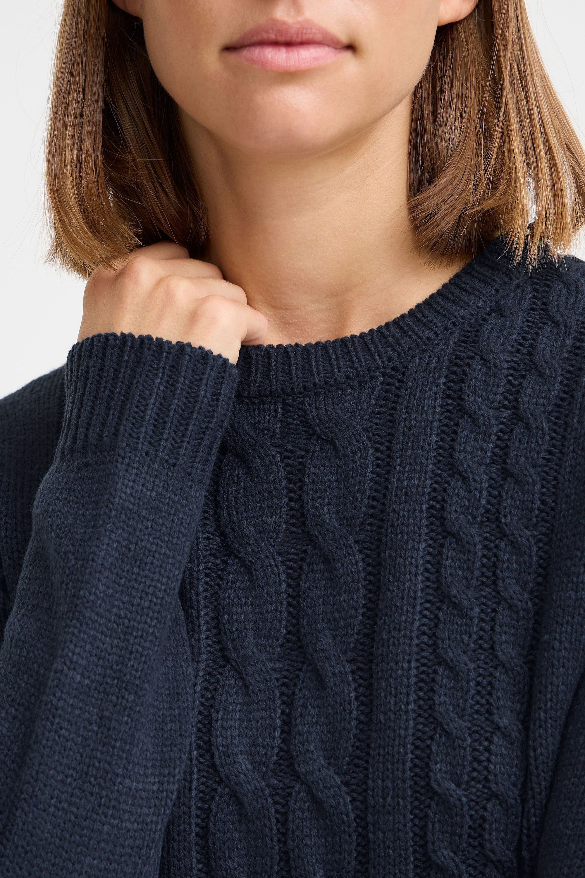 OXMO Strickfleece-Pullover »Strickpullover OXCARRYONE«