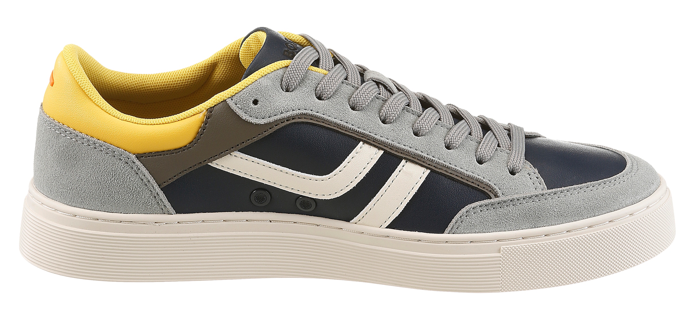 BOSS ORANGE Sneaker »Rhys_Tenn_pumi«  Freizeitschuh, Halbschuh, Schnürschuh mit farbigen Besätzen