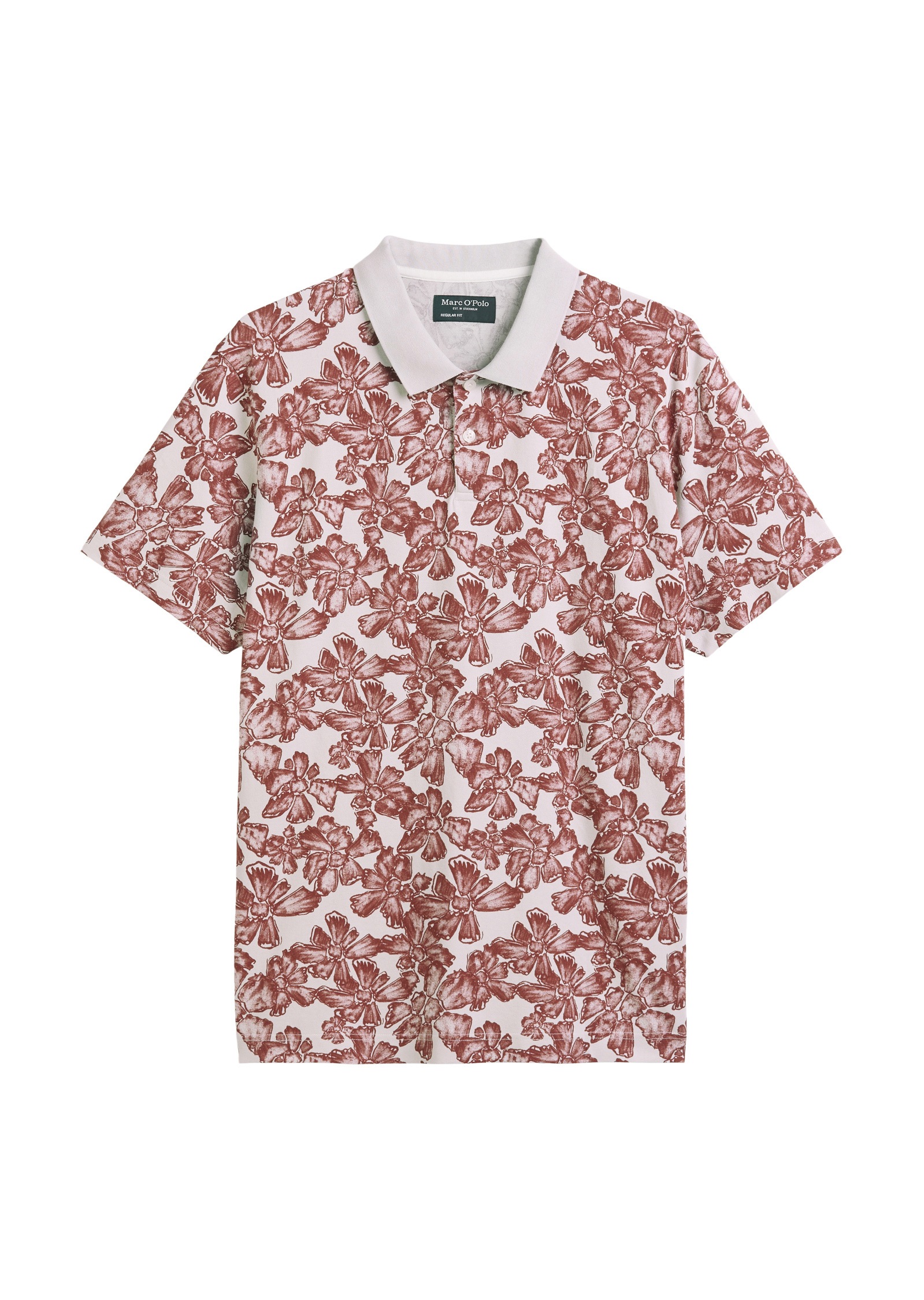 Marc O'Polo Poloshirt »aus Bio-Baumwoll-Mix«