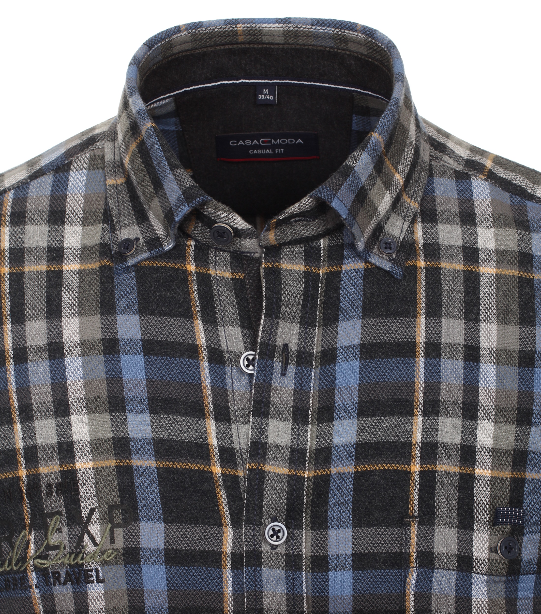 CASAMODA Langarmhemd »CASAMODA Freizeithemd kariert«