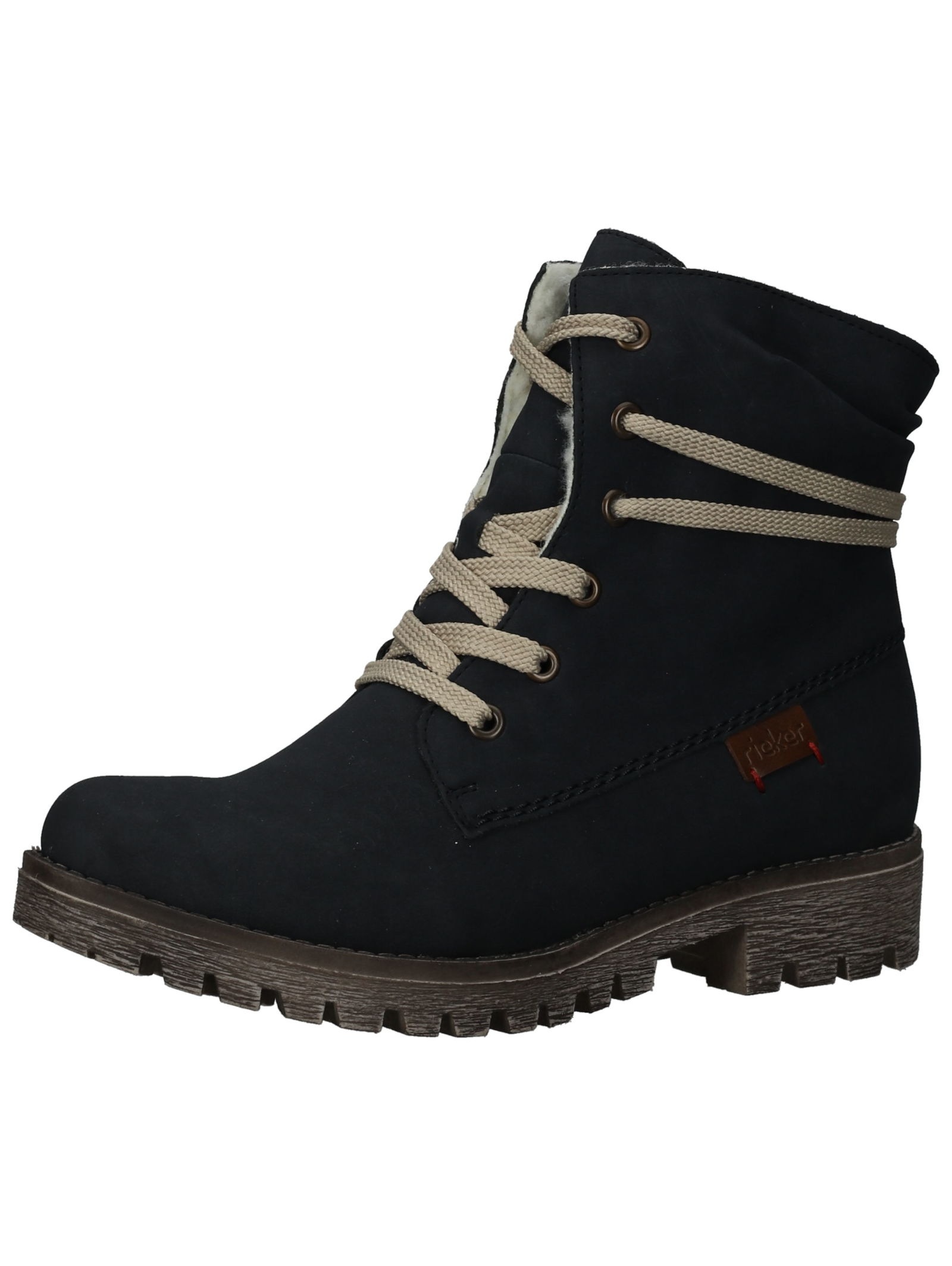 Rieker Schnürstiefelette "Rieker Stiefelette Lederimitat" günstig online kaufen