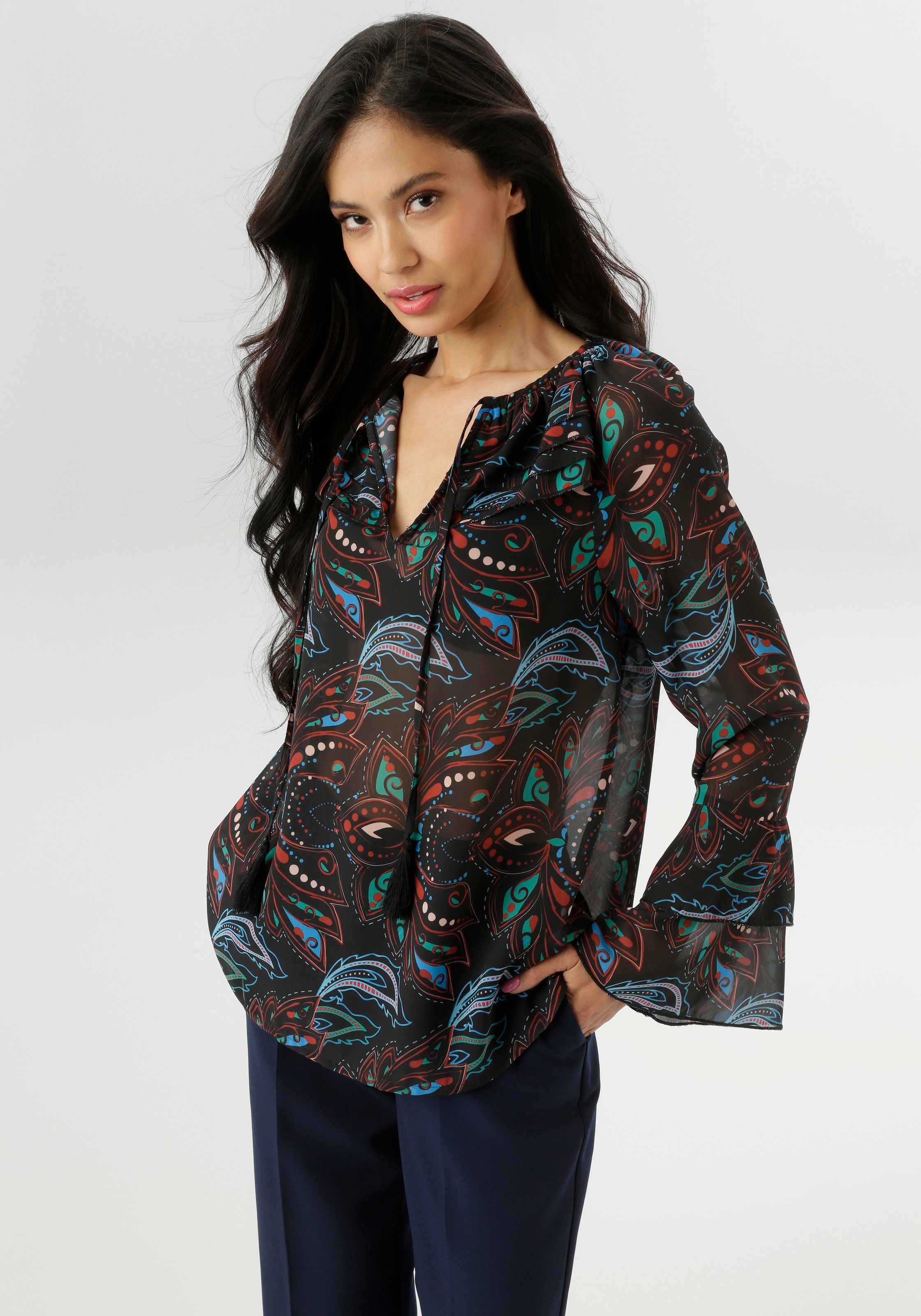 Aniston SELECTED Chiffonbluse günstig online kaufen
