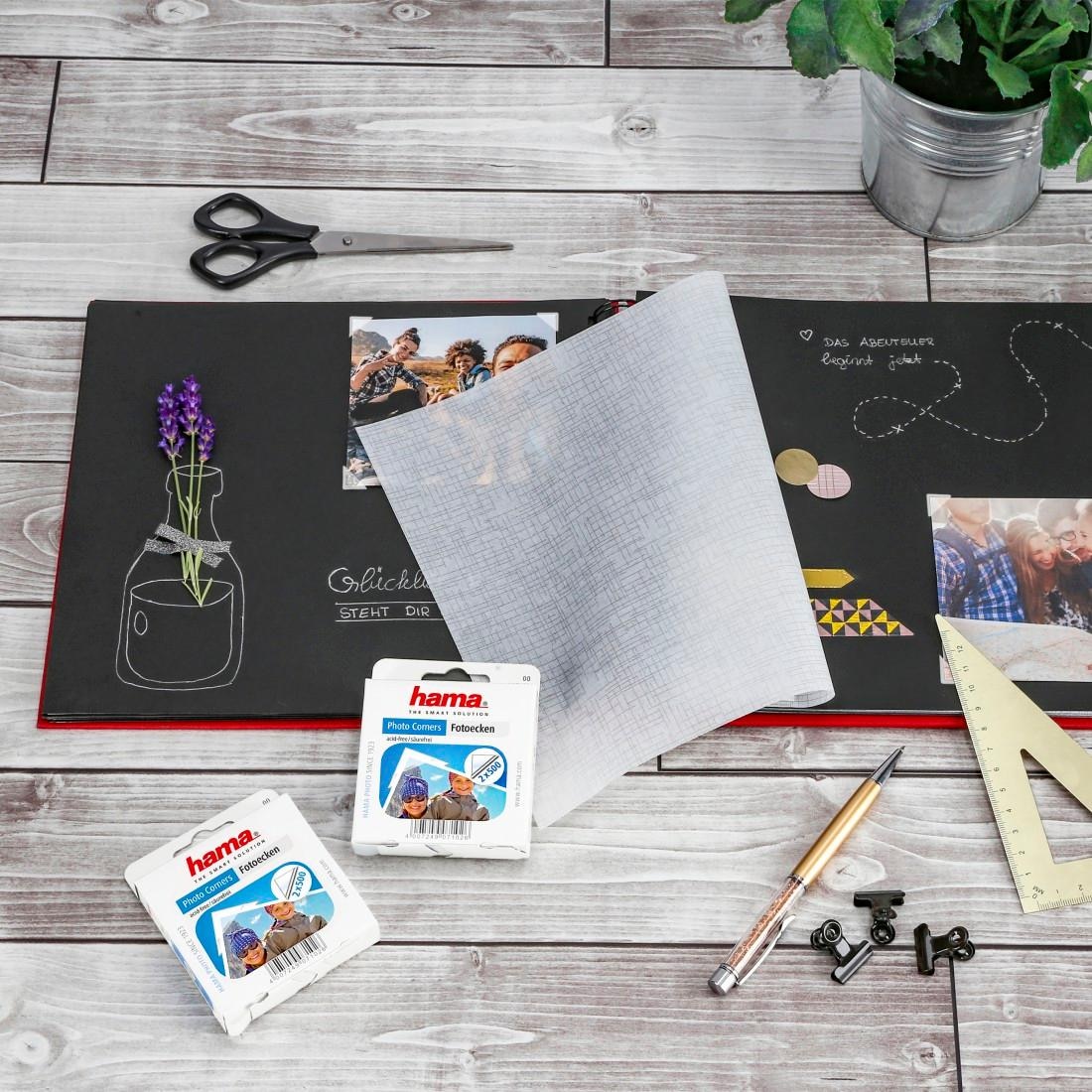 Hama Aufkleber »Fotoecken-Spender Aktion, 2x500 Ecken, Doppelpack«