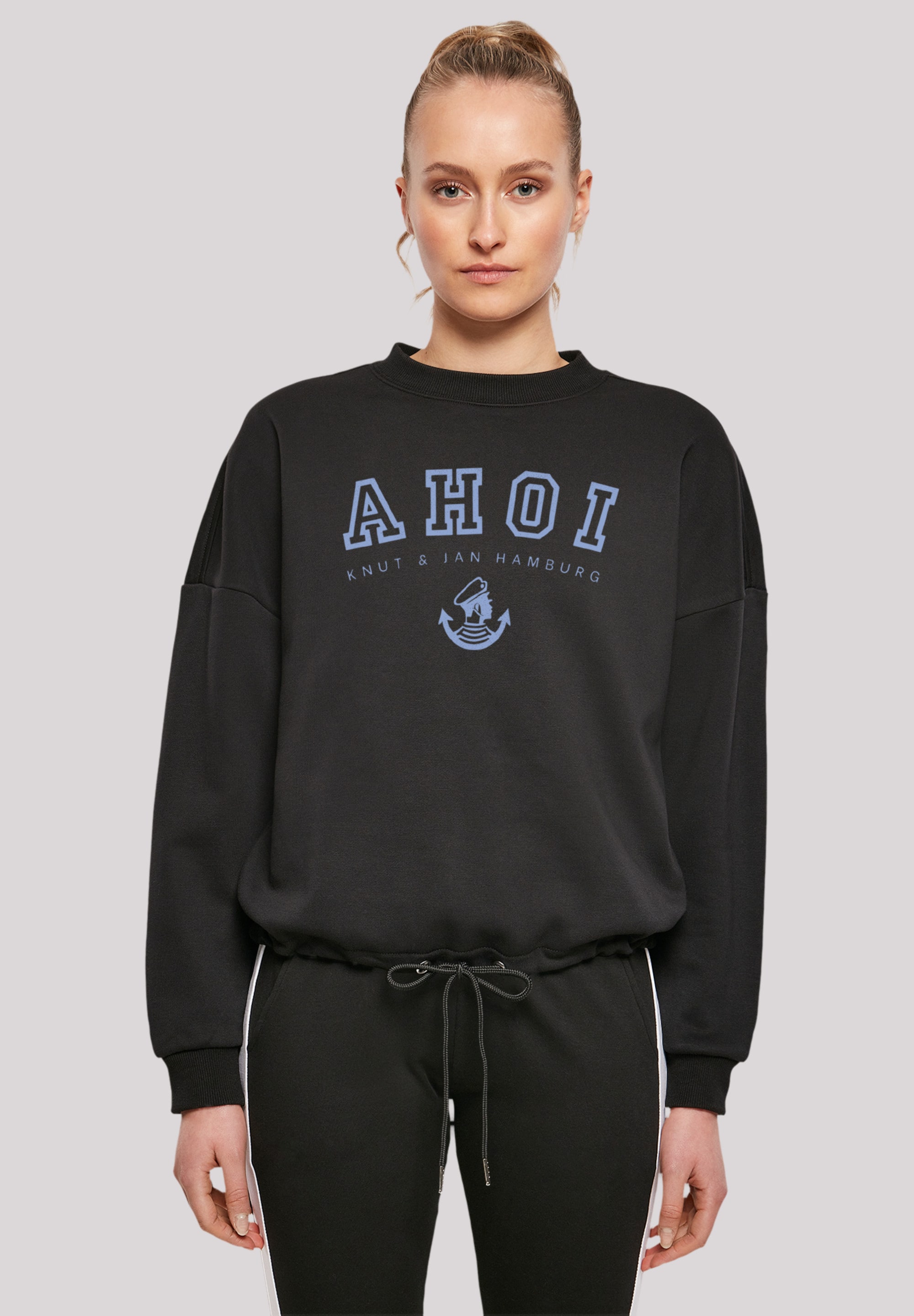 F4NT4STIC Sweatshirt "Ahoi Knut & Jan Hamburg", Print