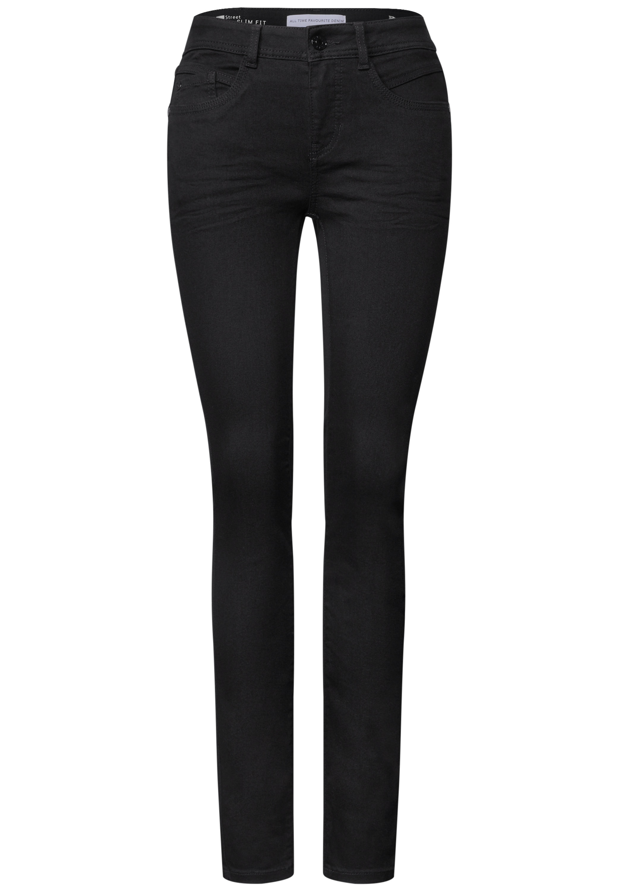 STREET ONE Slim-fit-Jeans 5-Pocket-Style
