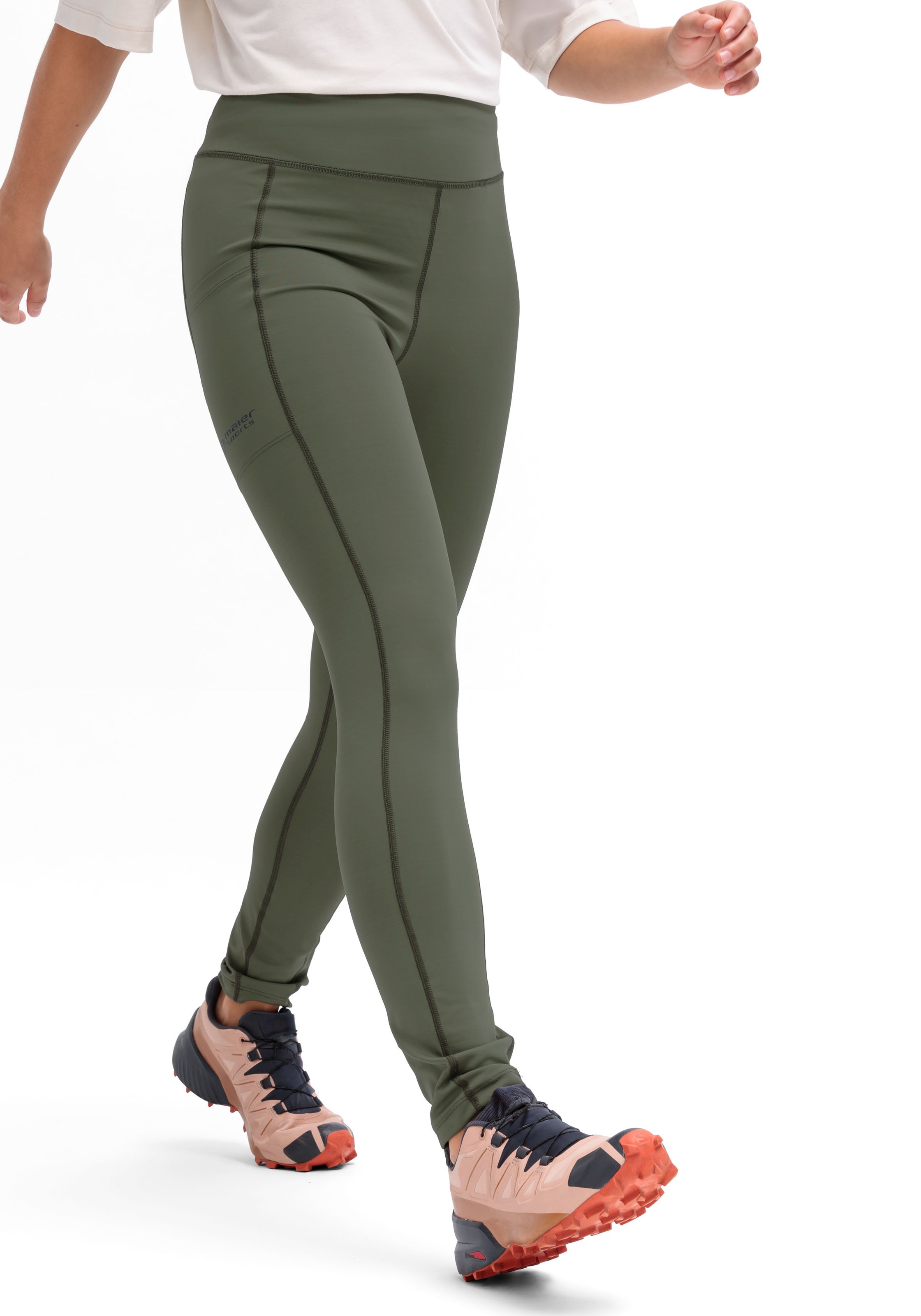 Maier Sports Funktionsleggings »Da-Tight el. MS FAV Long Tight W«  sportlicher Stil, für Wandern und Outdooraktivitäten