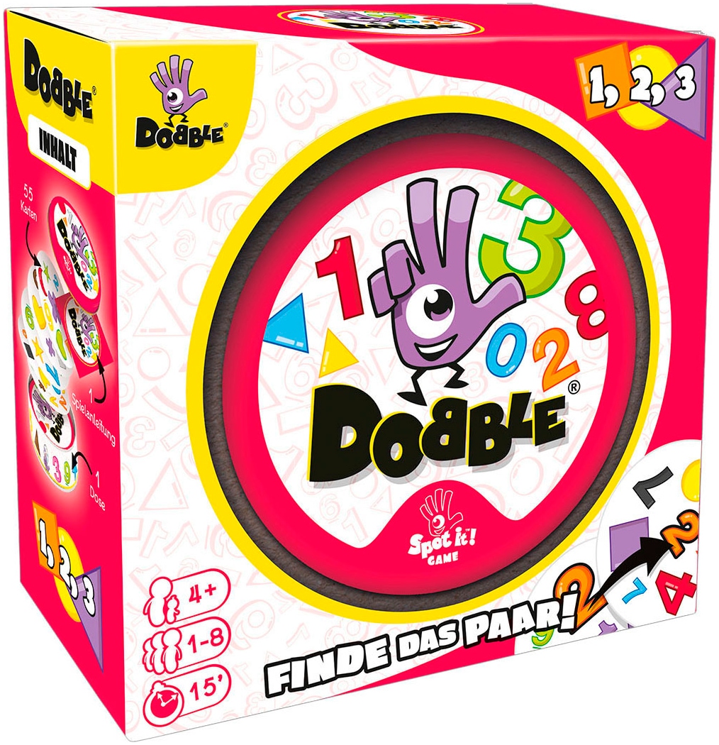 Asmodee Spiel »Dobble 1,2,3 2025« Made in Europe