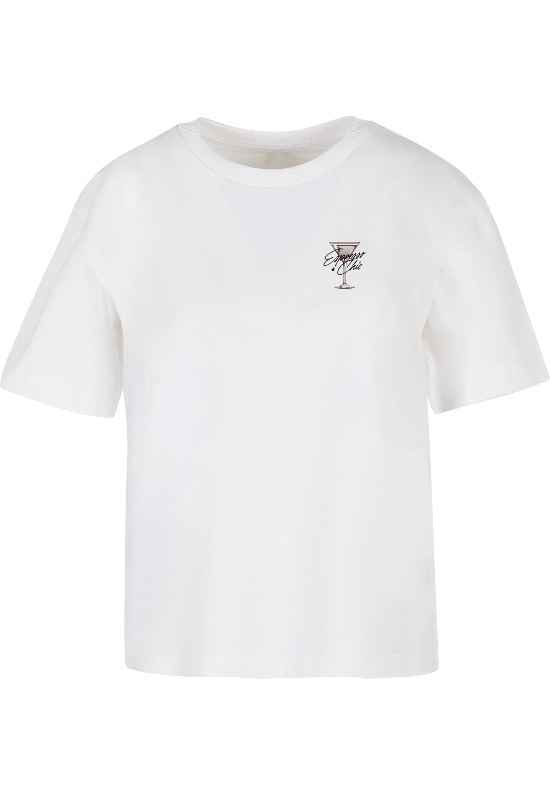 Miss Tee T-Shirt "Miss Tee Espresso Chic Tee", 1 Stk. günstig online kaufen