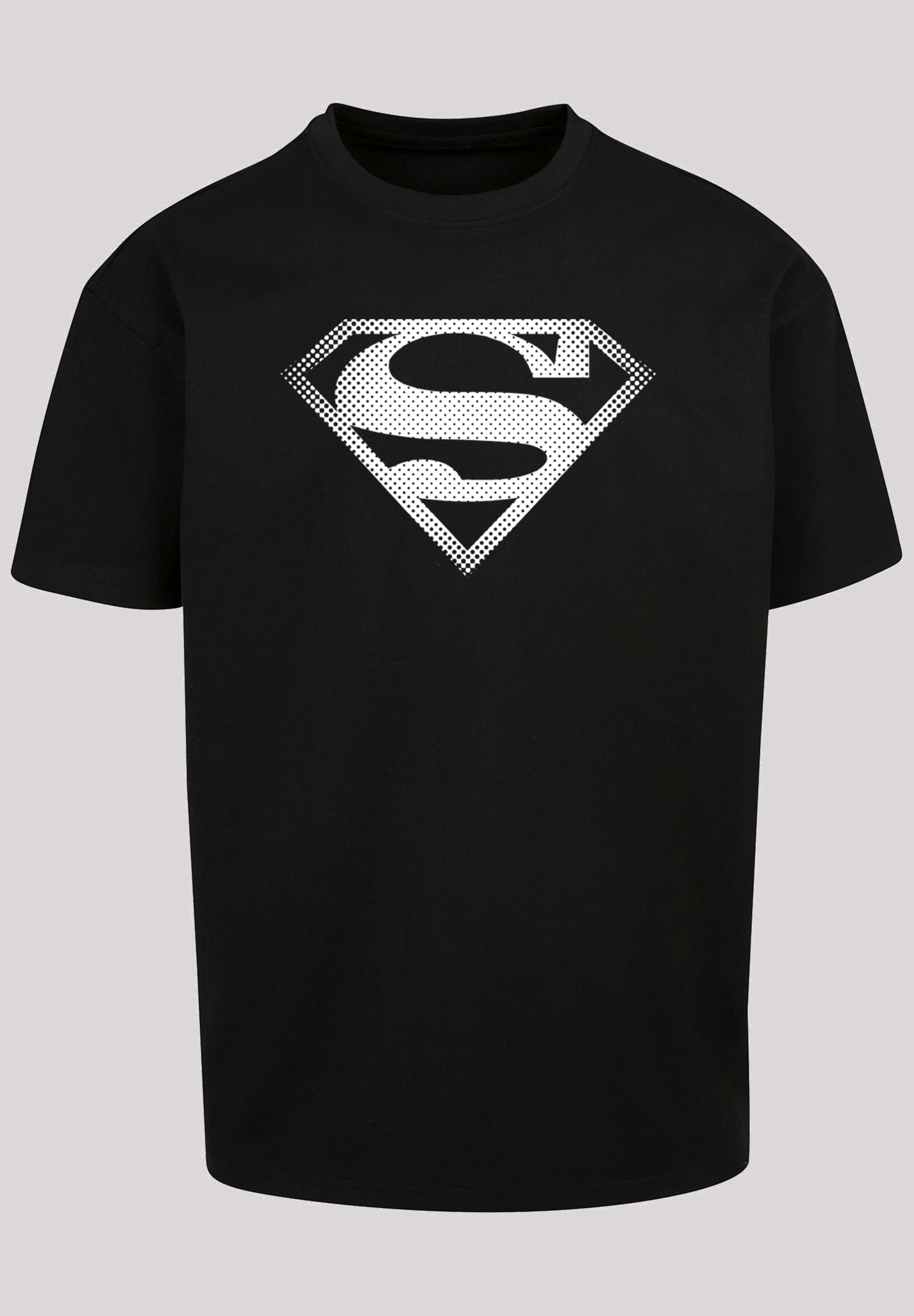 F4NT4STIC Kurzarmshirt "F4NT4STIC Herren Superman Spot Logo with Heavy Over günstig online kaufen